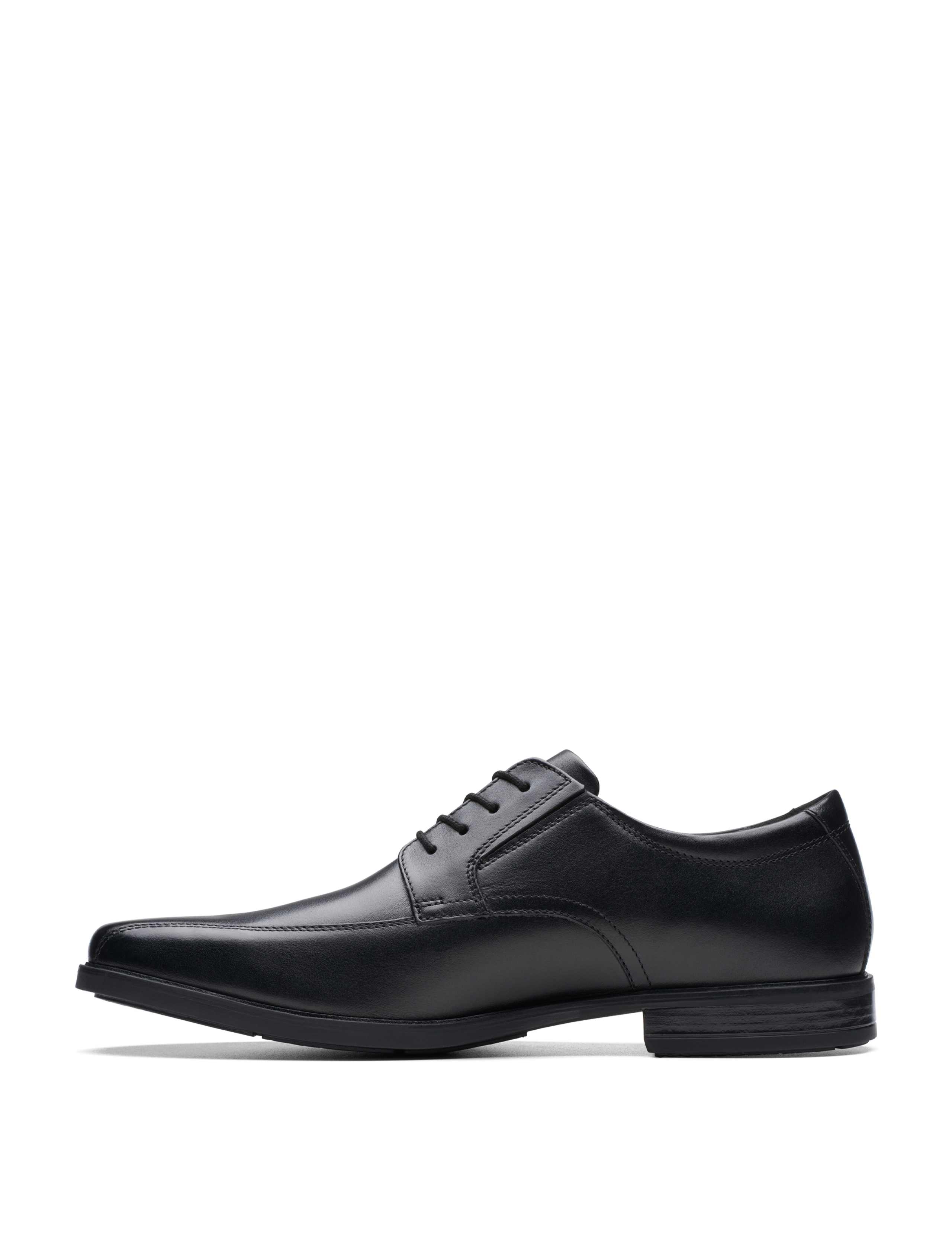 Wide Fit Leather Oxford Shoes 5 of 7