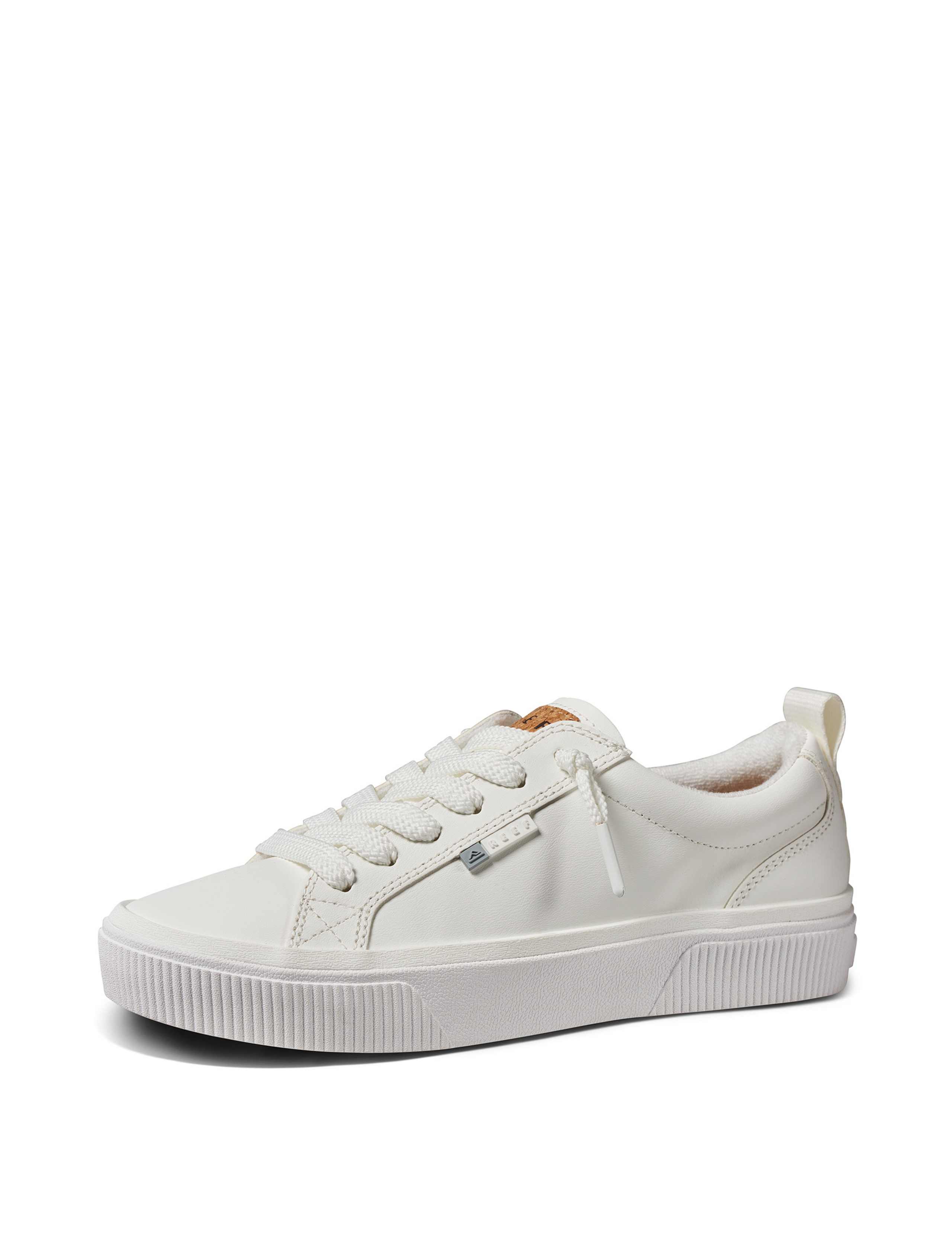 Lay Day Dawn Leather Metallic Trainers 4 of 9