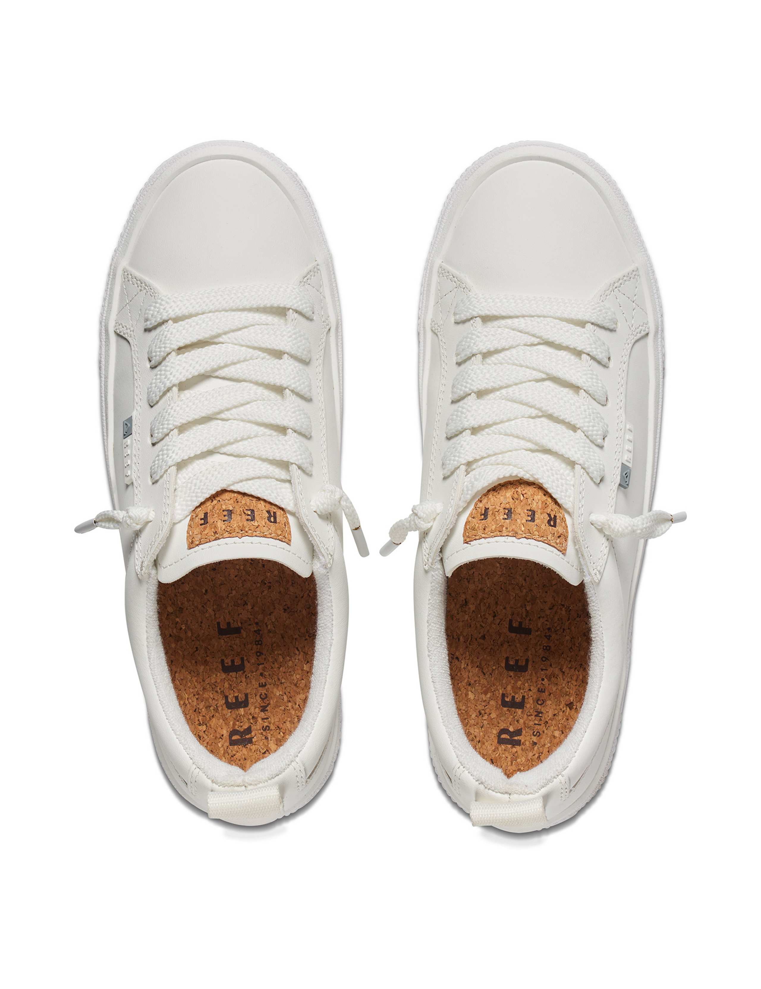 Lay Day Dawn Leather Metallic Trainers 6 of 9