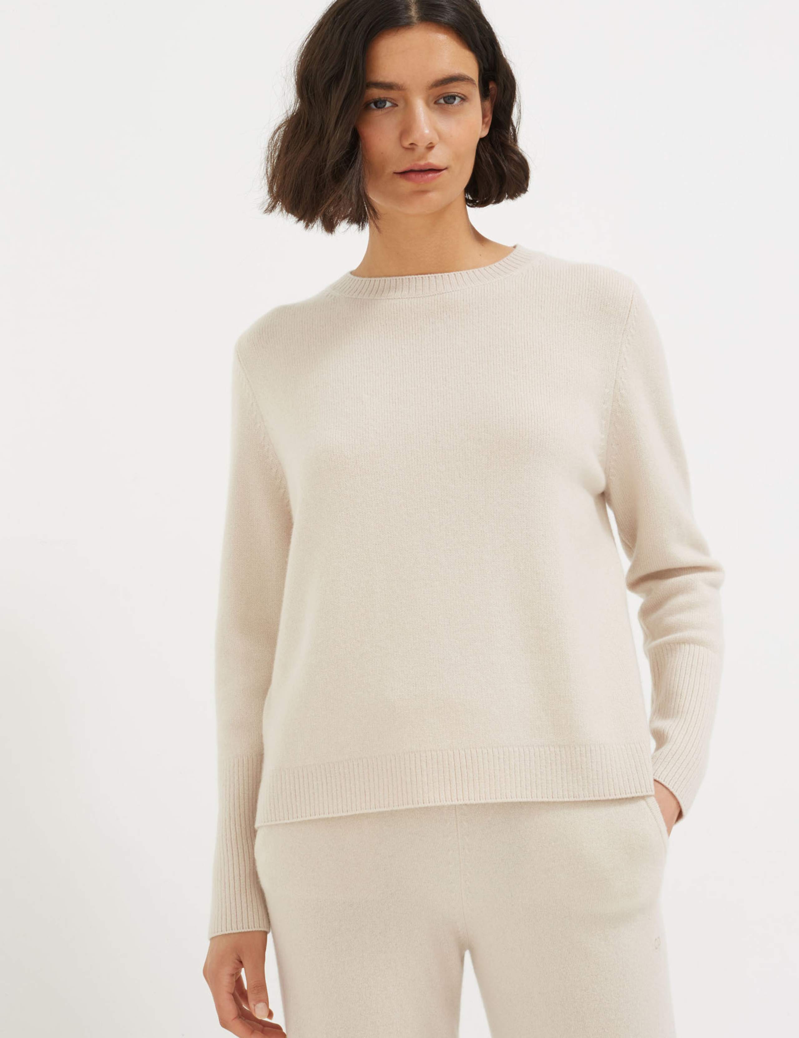 Pure Cashmere Round Neck Jumper 3 of 4