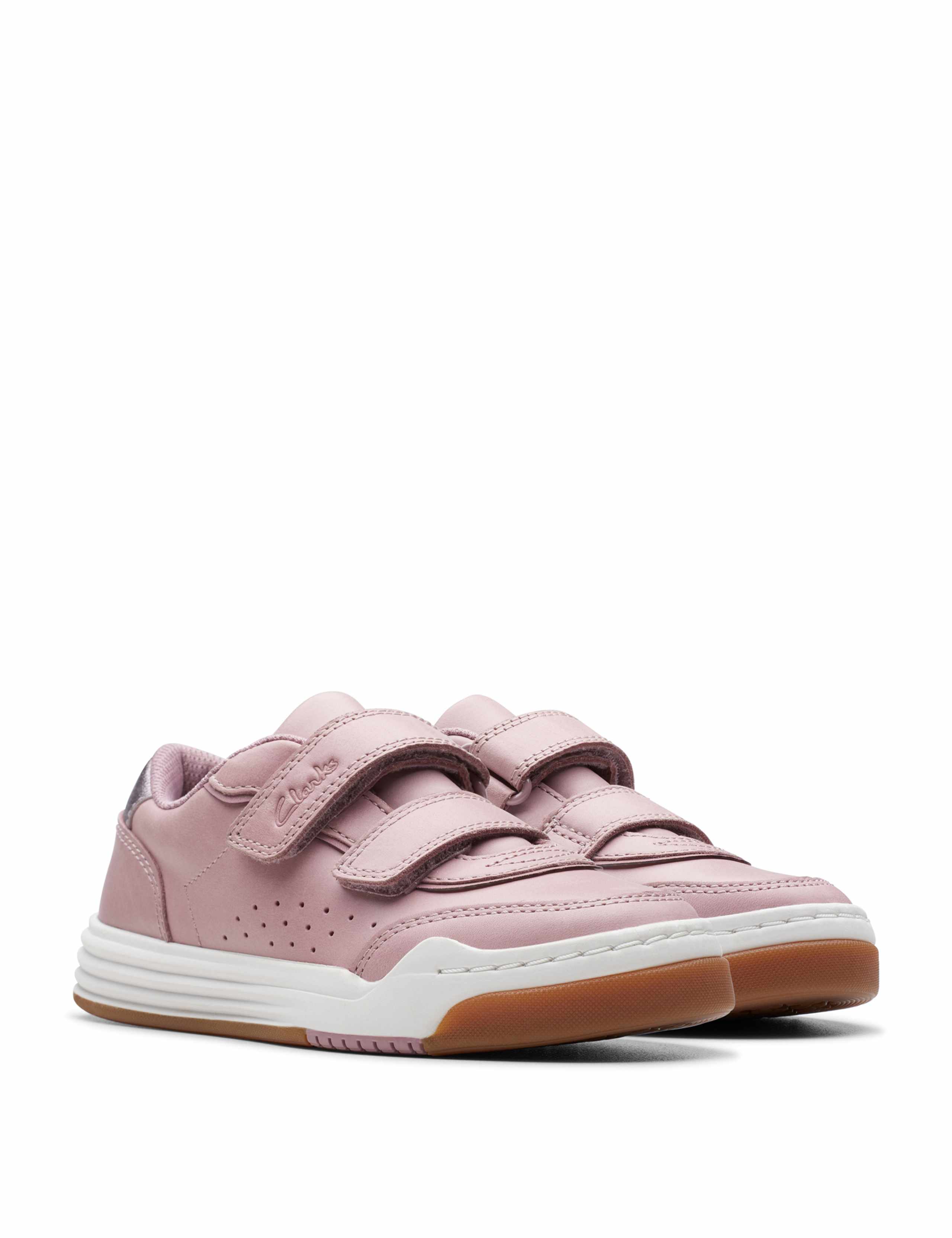 Kids' Leather Riptape Trainers (7 Small - 12.5 Small) 2 of 7
