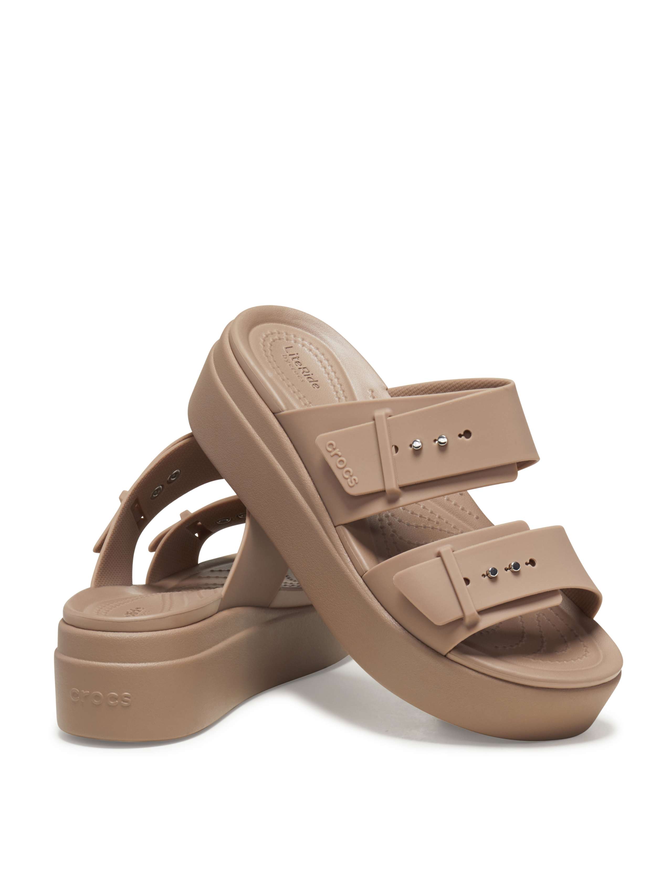 Brooklyn Buckle Wedge Sandals 4 of 5