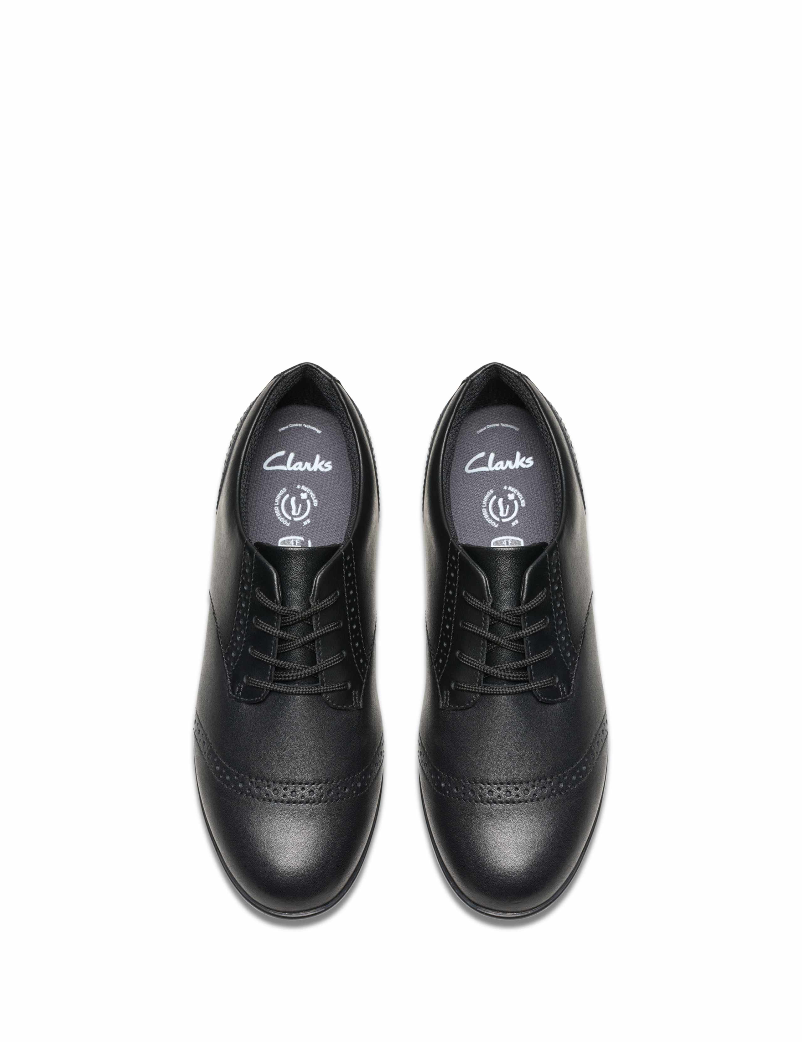 Kids' Leather Brogues (3 Large - 7 Large) 2 of 8