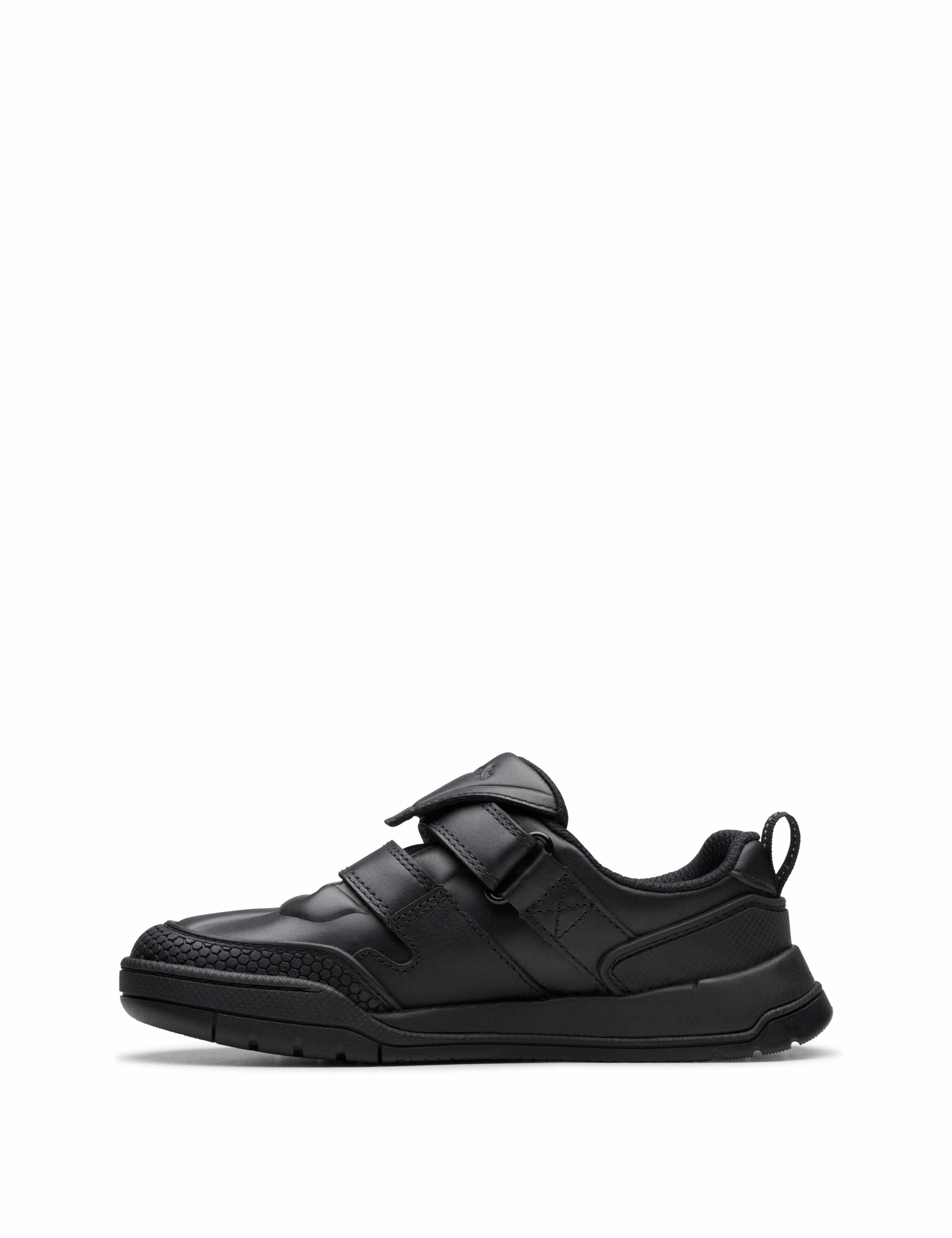 Kids' Leather Riptape Trainers (10 Small - 2½ Large) 3 of 8