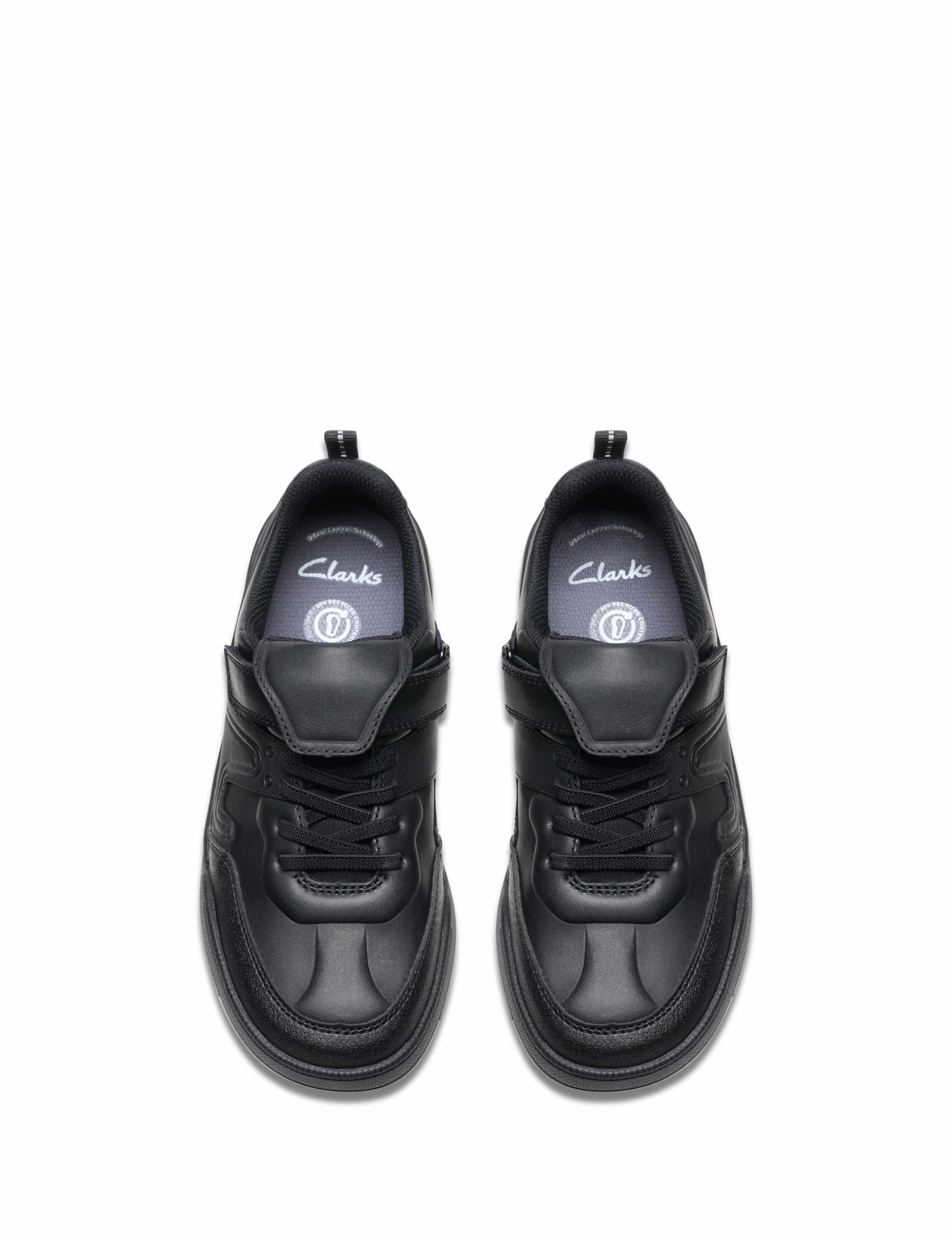 Leather Riptape Trainers (3 Large - 8 Large) 2 of 8