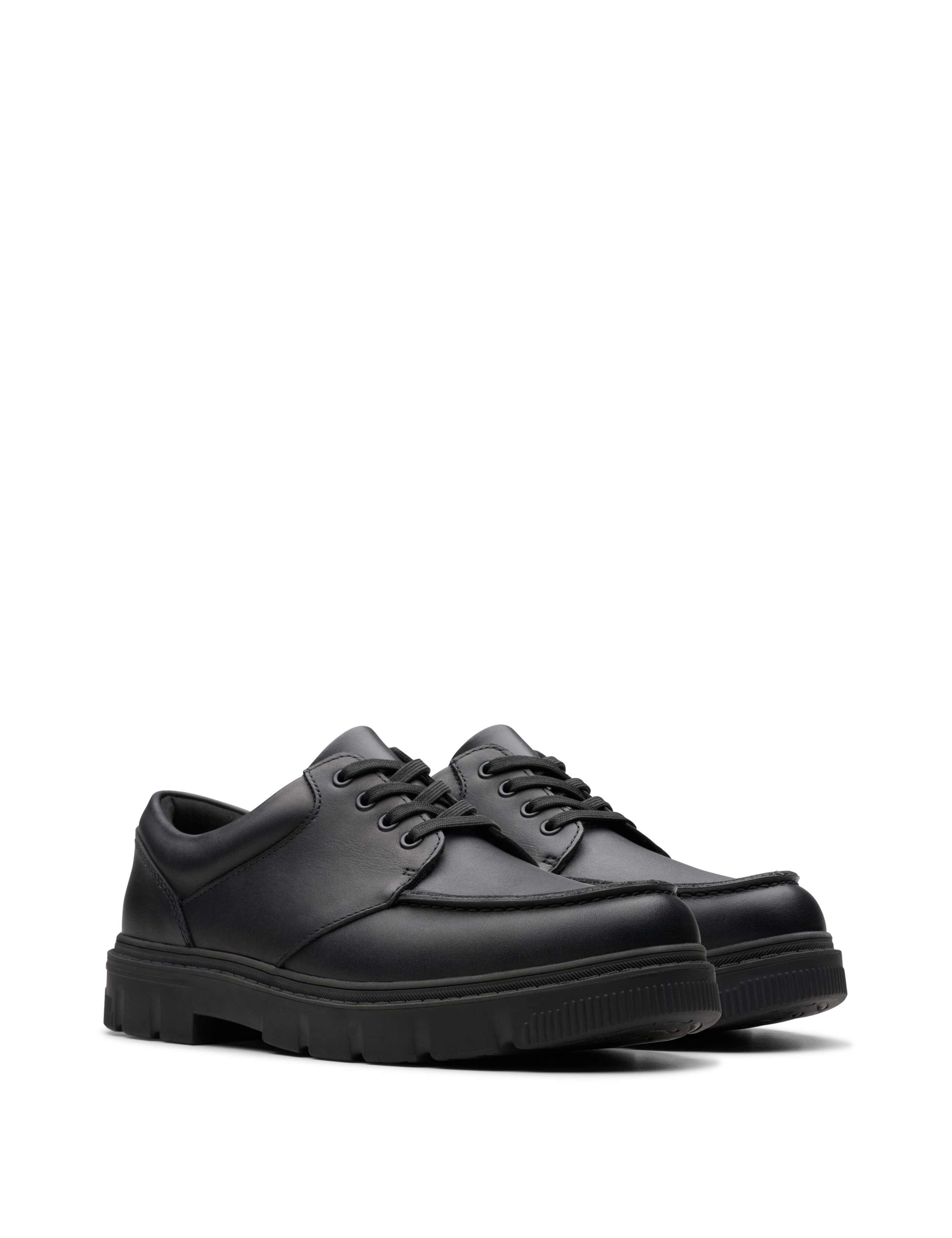 Kids' Leather School Shoes (3 Large - 9.5 Large) 5 of 7