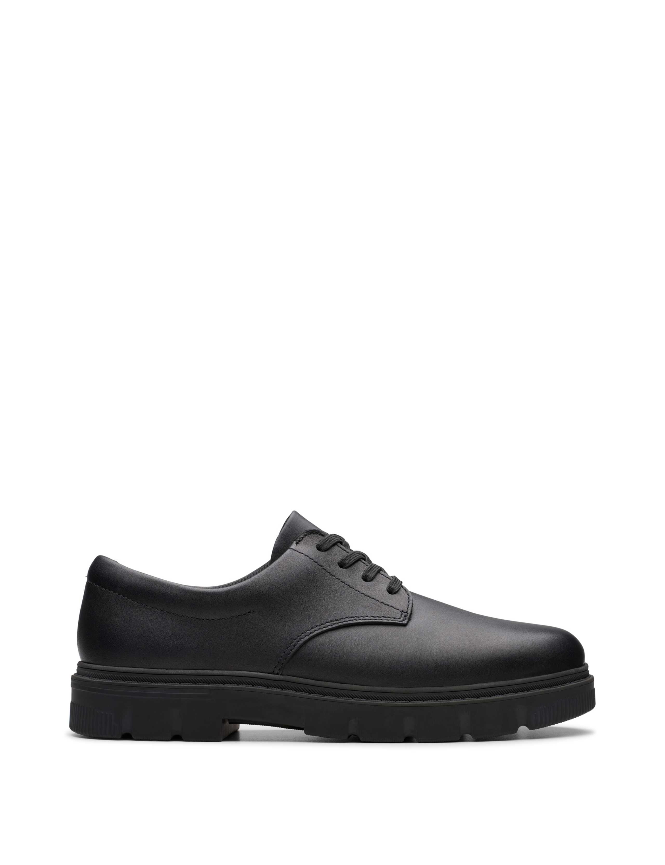 Kids' Leather Lace Shoes (3 Large - 9½ Large) 1 of 7
