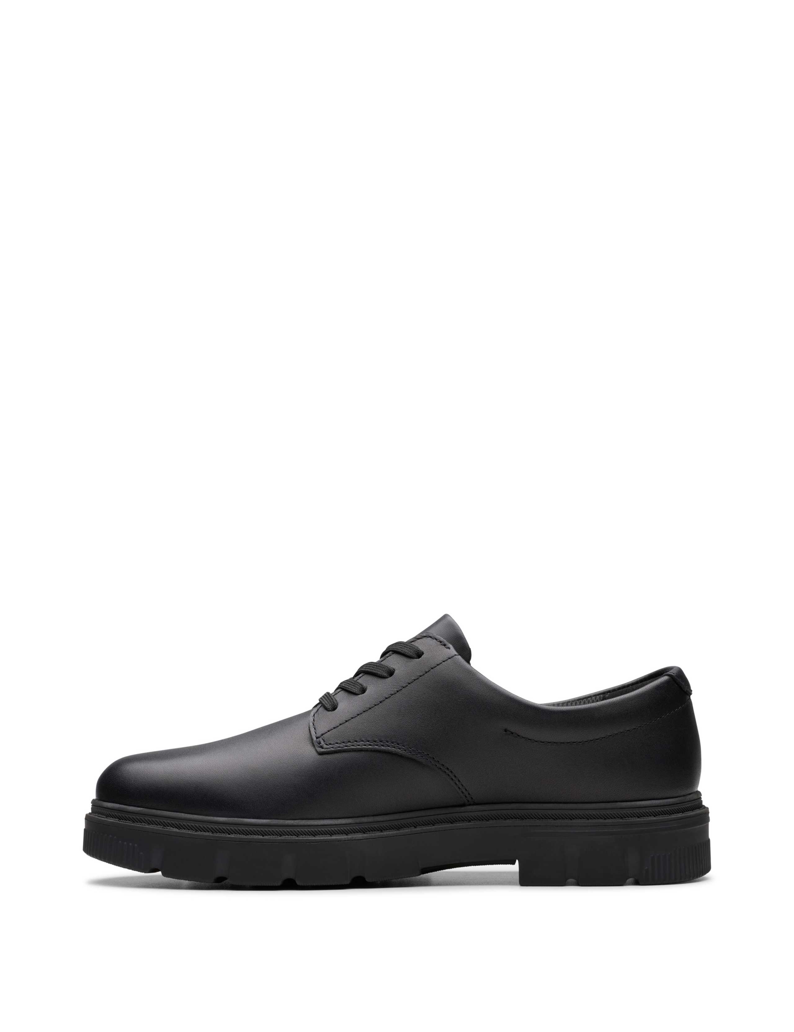 Kids' Leather Lace Shoes (3 Large - 9½ Large) 3 of 7