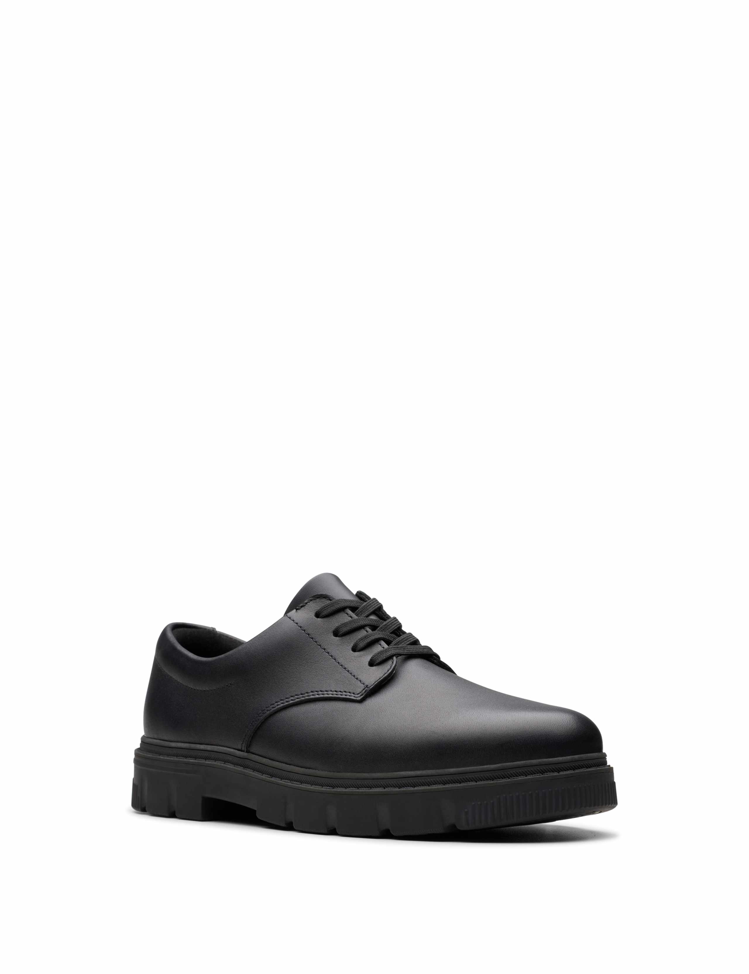 Kids' Leather Lace Shoes (3 Large - 9½ Large) 7 of 7