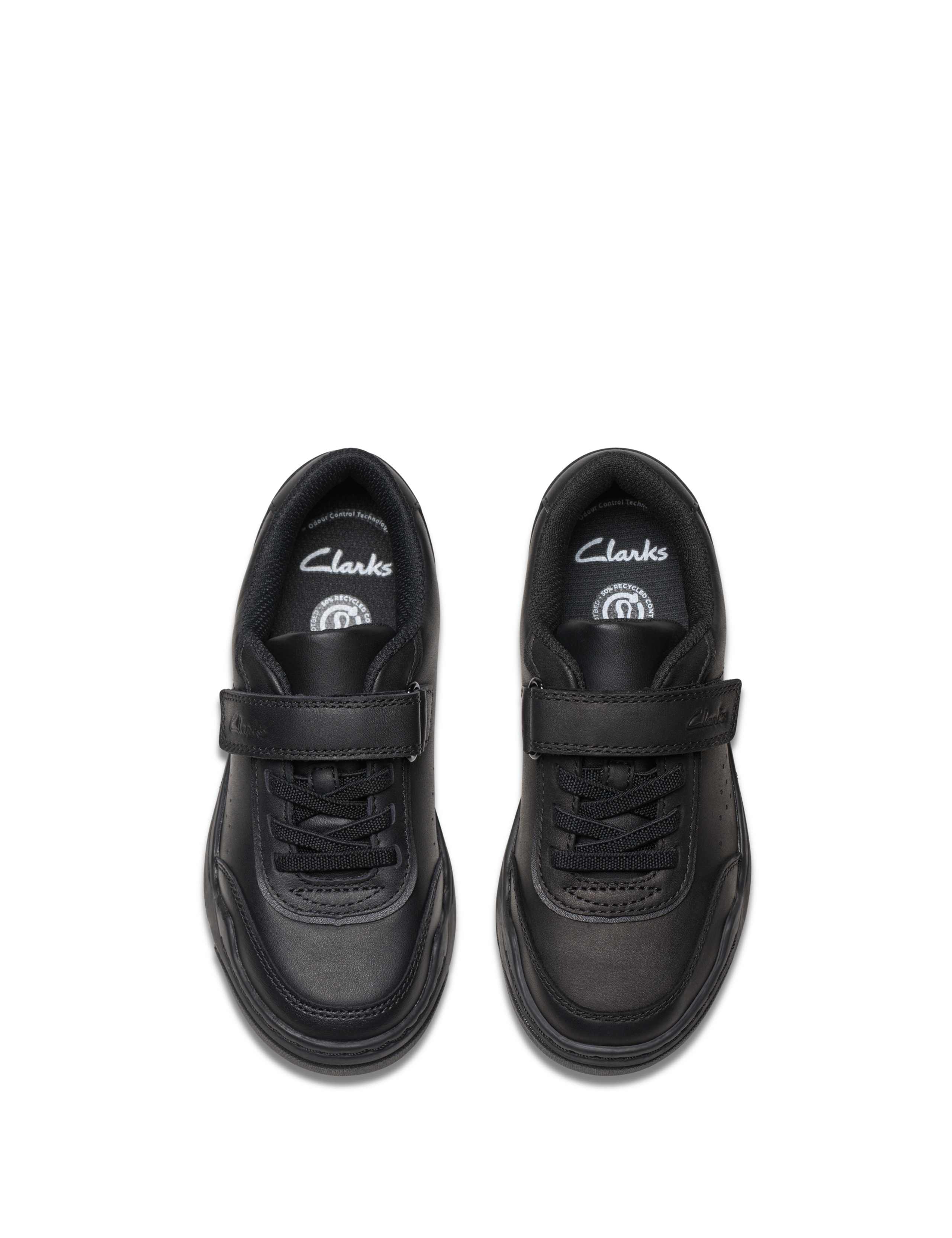 Kids' Leather Riptape Trainers (7 Small - 12.5 Small) 2 of 7
