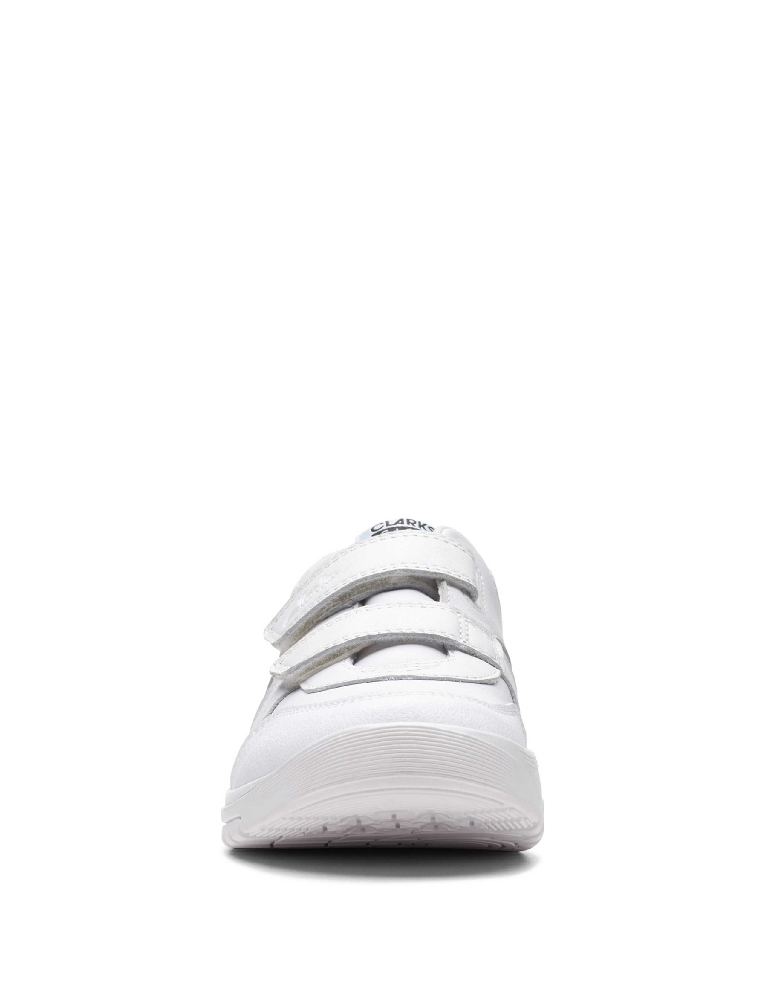 Kids' Leather Riptape Trainers (7 Small - 2.5 Large) 3 of 8
