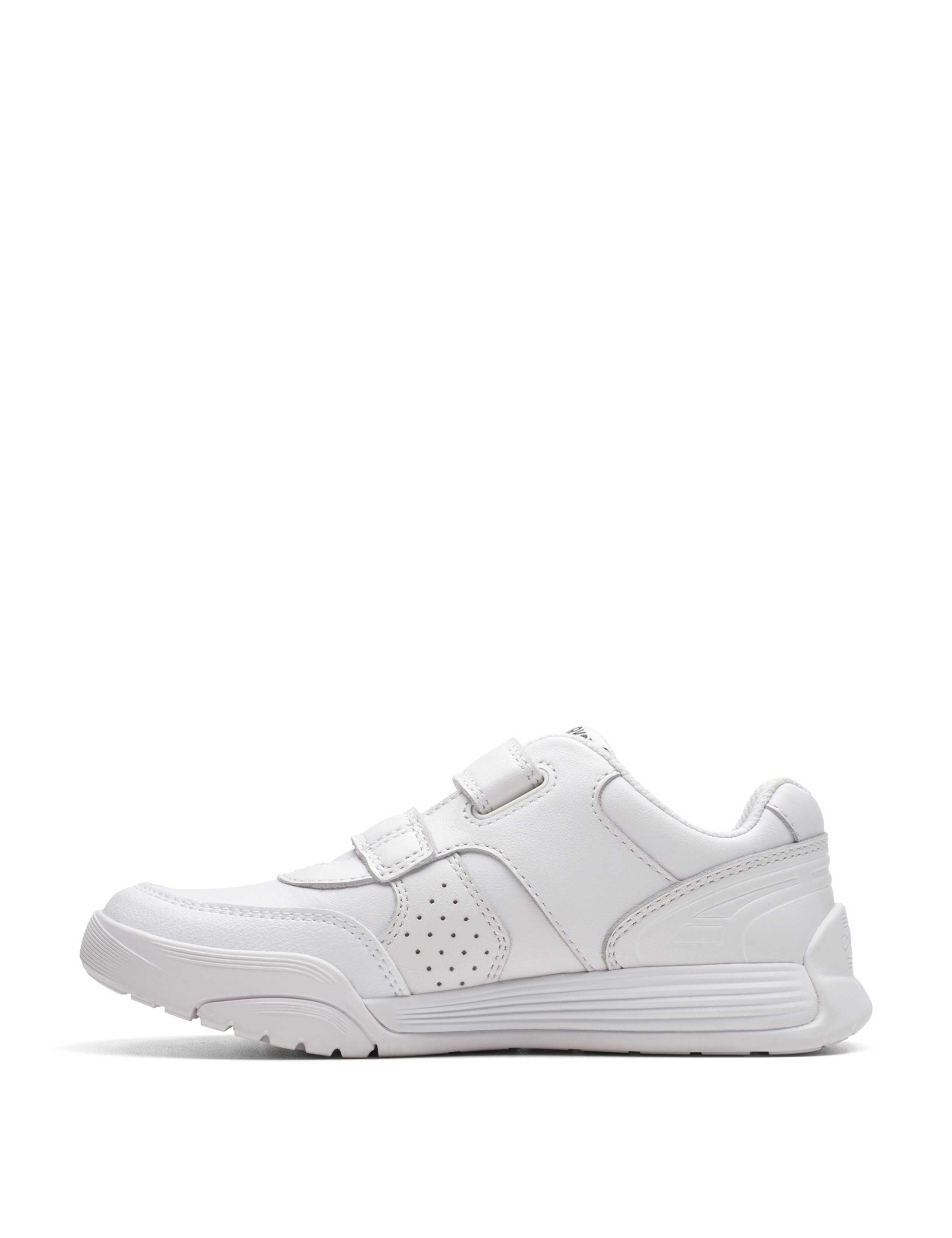 Kids' Leather Riptape Trainers (7 Small - 2.5 Large) 5 of 8