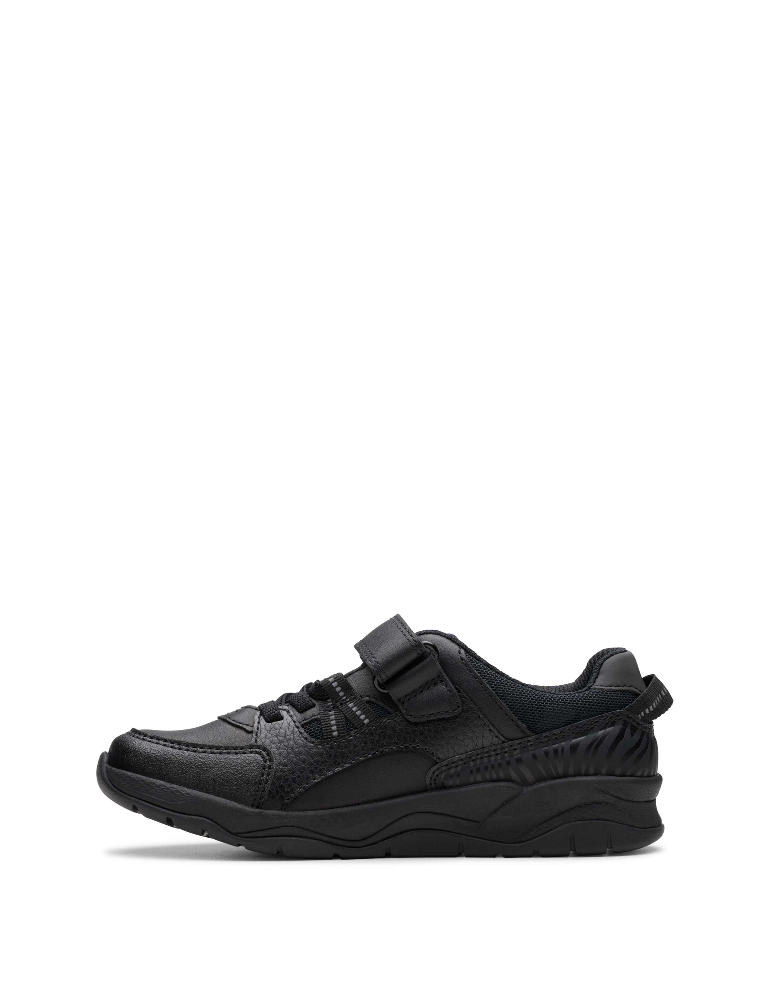 Kids' Leather Riptape Trainers (7 Small - 4 Large) 3 of 8