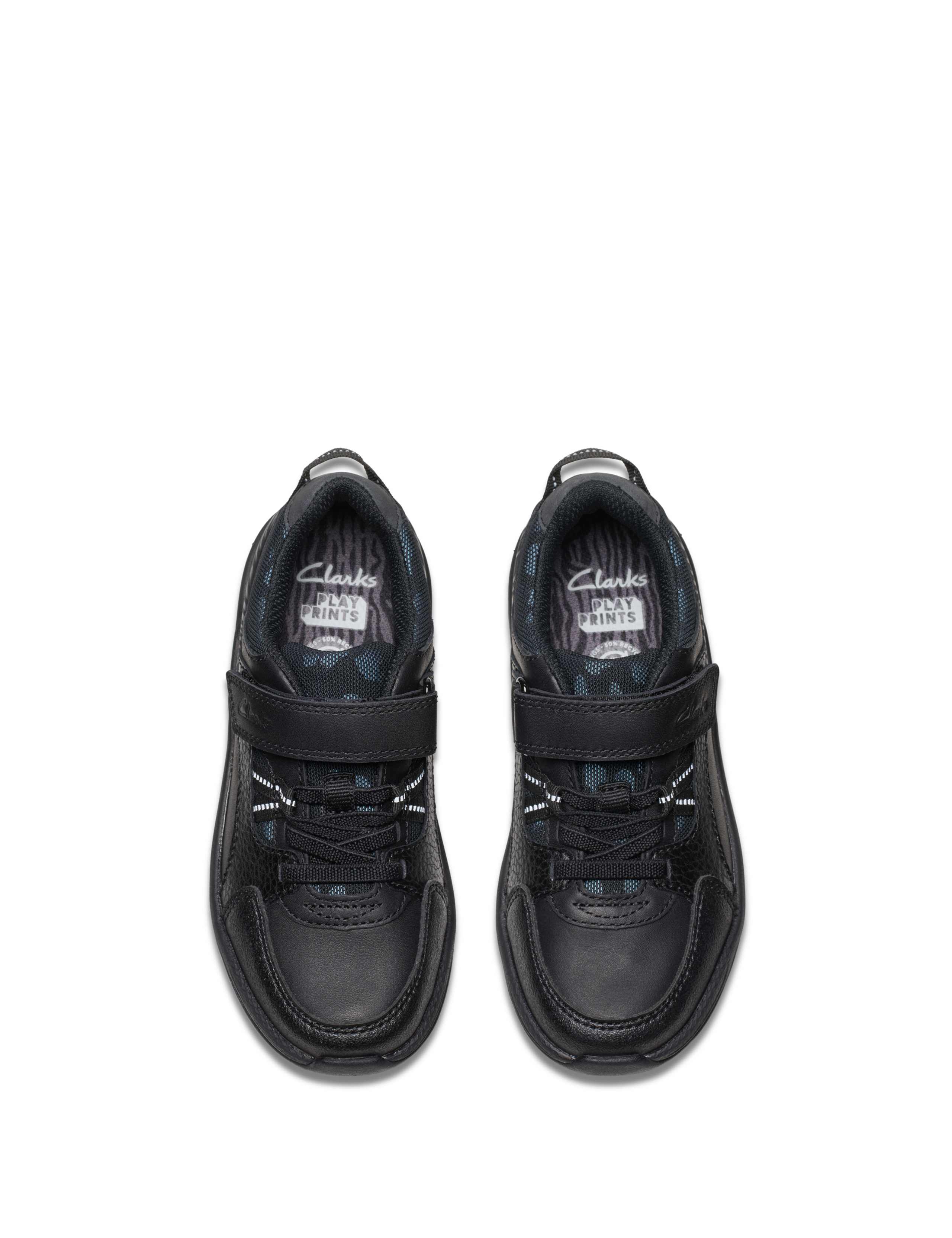 Kids' Leather Riptape Trainers (7 Small - 4 Large) 2 of 8