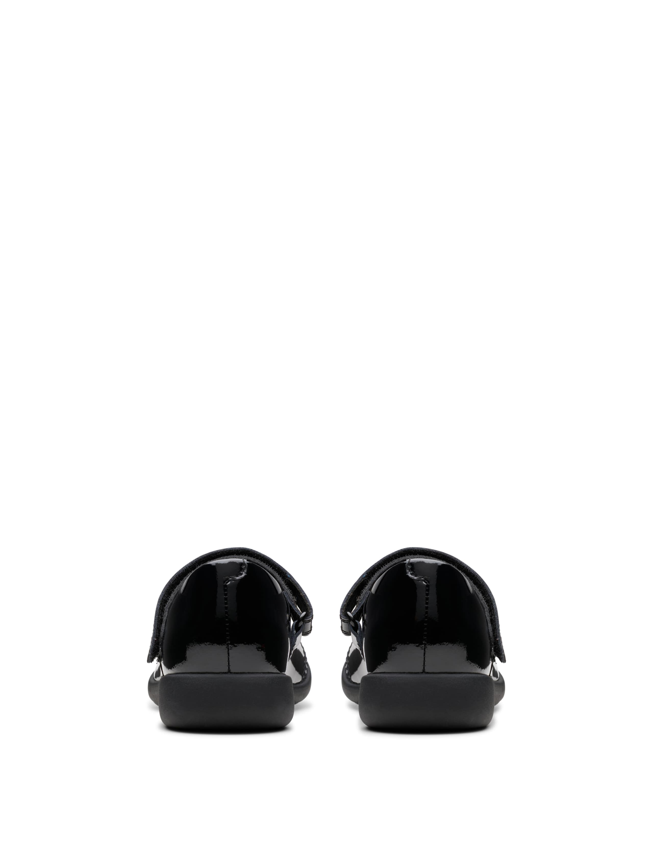 Kids' Patent Leather Riptape Mary Jane Shoes (10 Small - 2.5 Large) 6 of 8