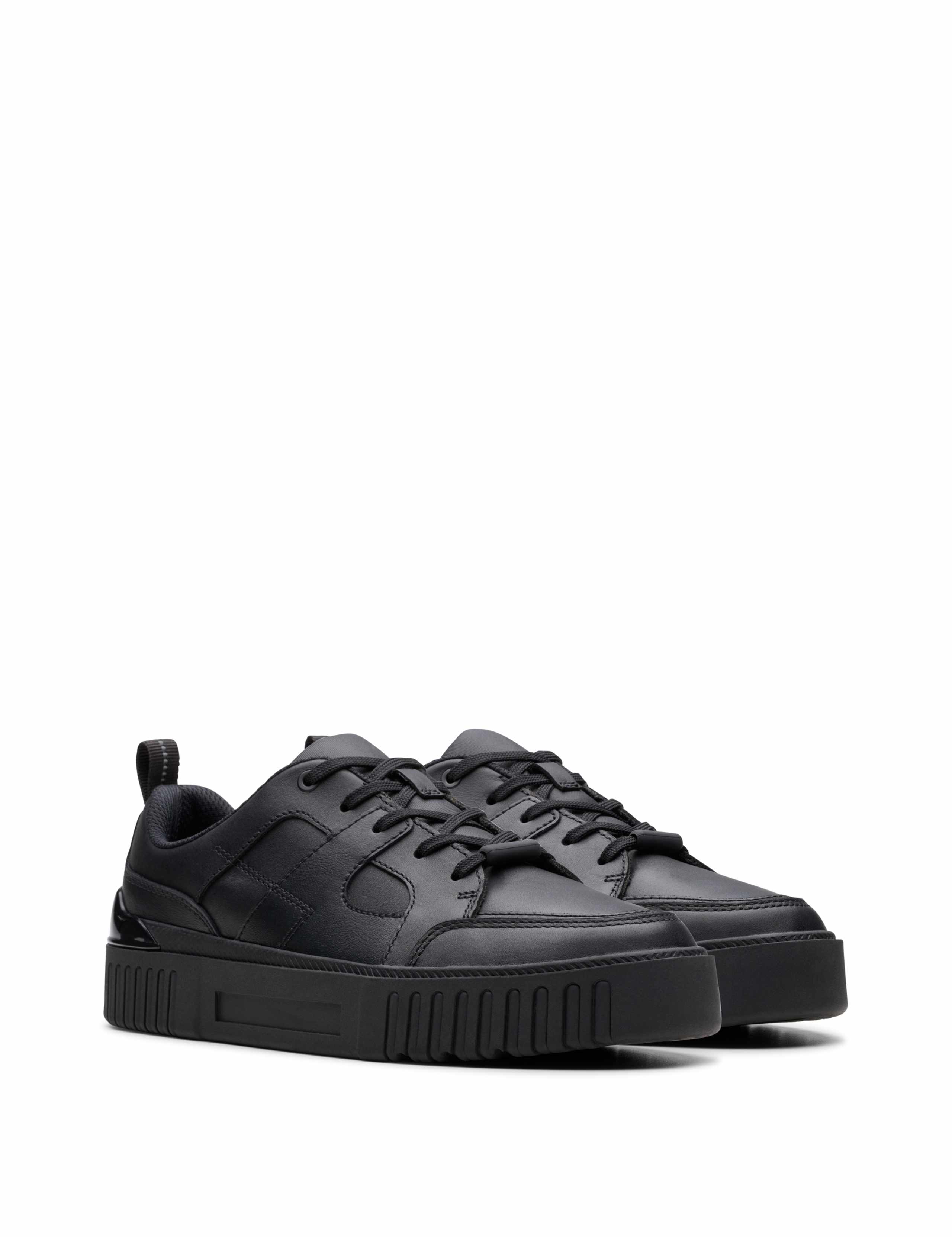Kids' Leather Trainers (3 Large - 8 Large) 5 of 7