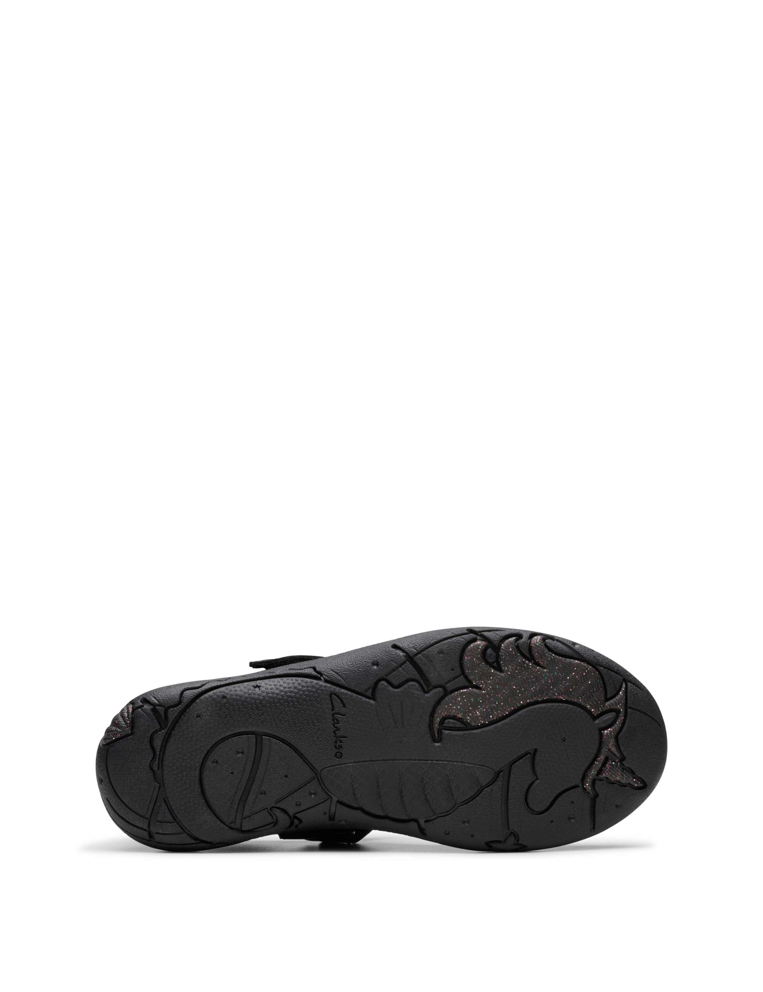 Kids' Leather T Bar Shoes (8 Small - 2½ Large) 4 of 8
