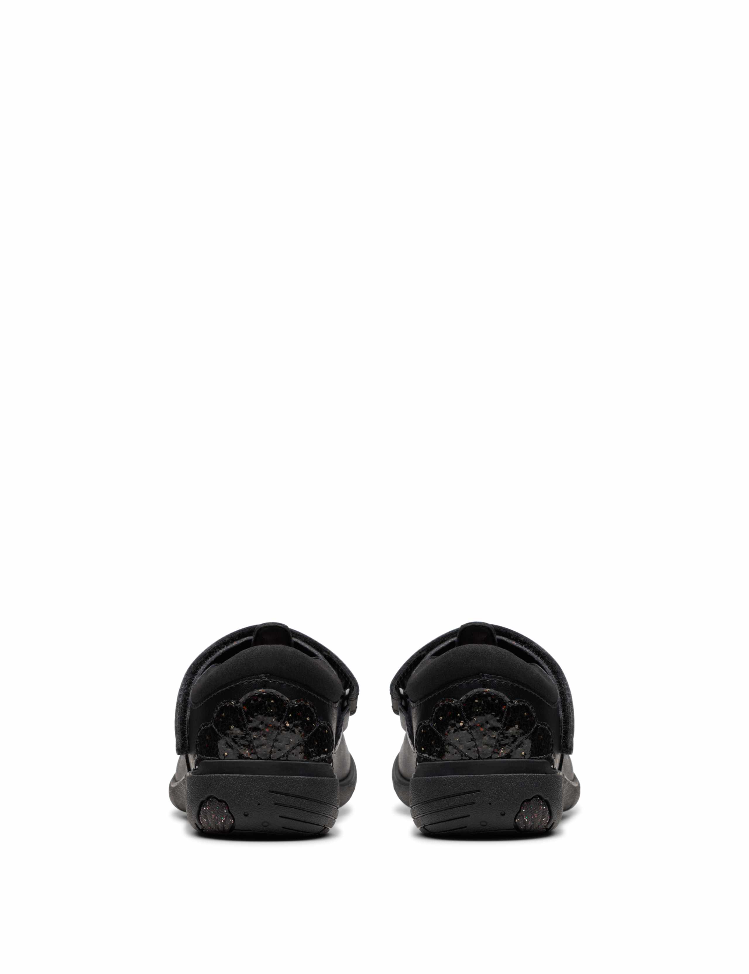 Kids' Leather T Bar Shoes (8 Small - 2½ Large) 6 of 8