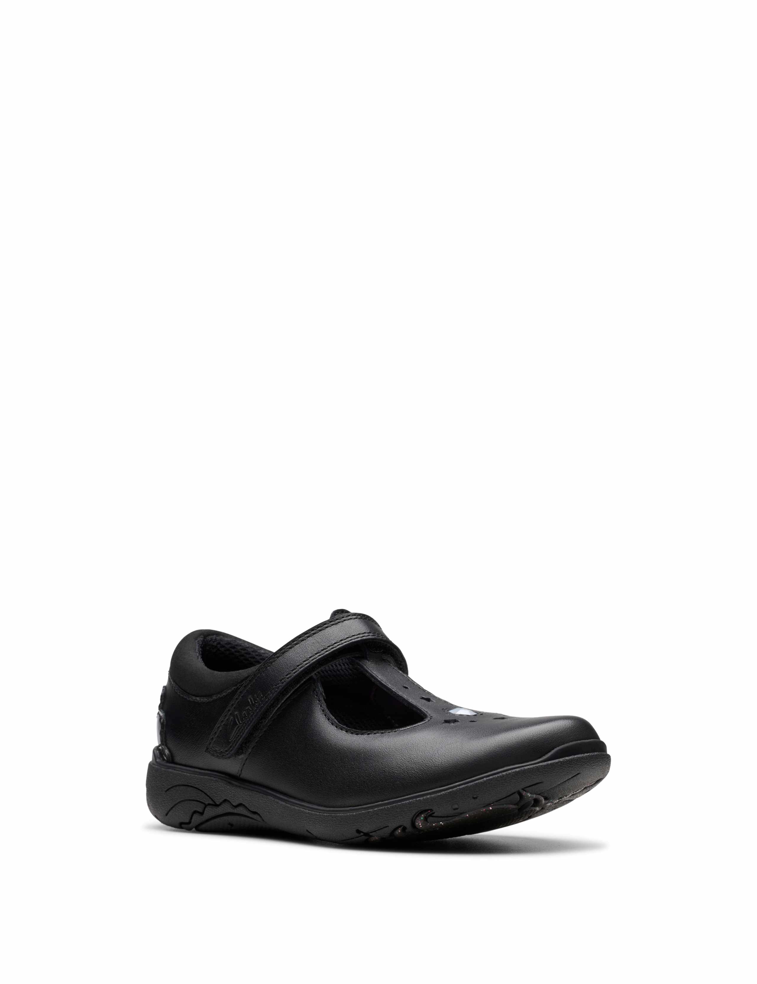 Kids' Leather T Bar Shoes (8 Small - 2½ Large) 7 of 8