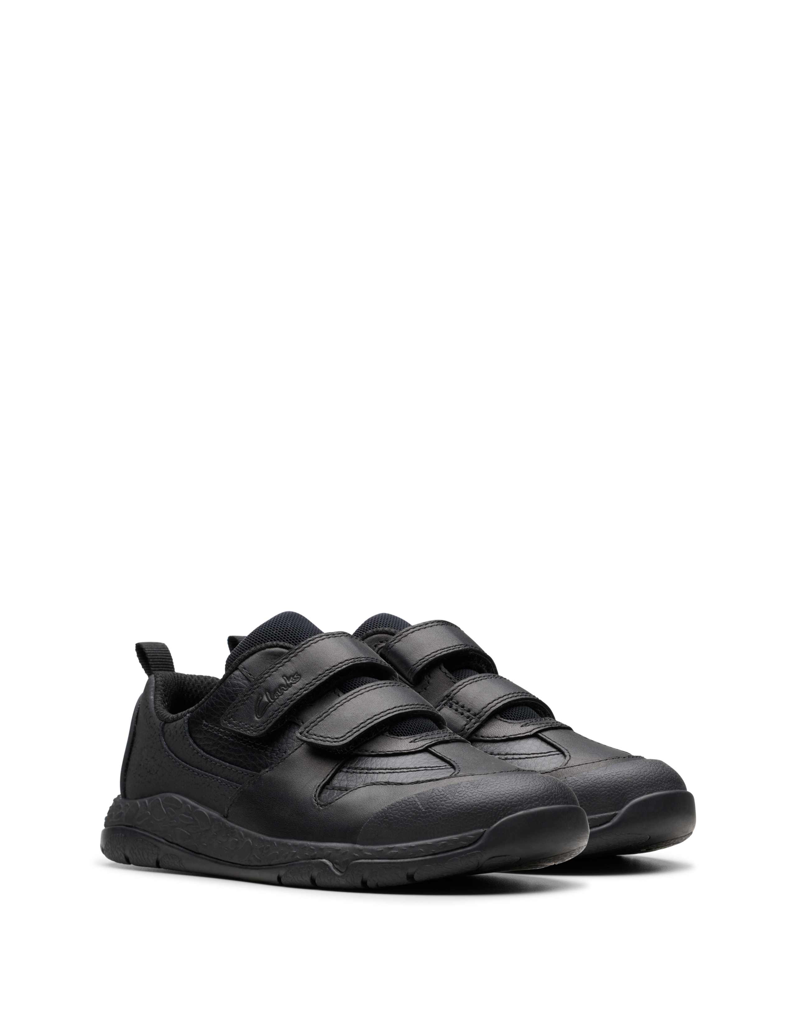 Kids' Leather Riptape Trainers (7 Small - 2.5 Large) 5 of 7