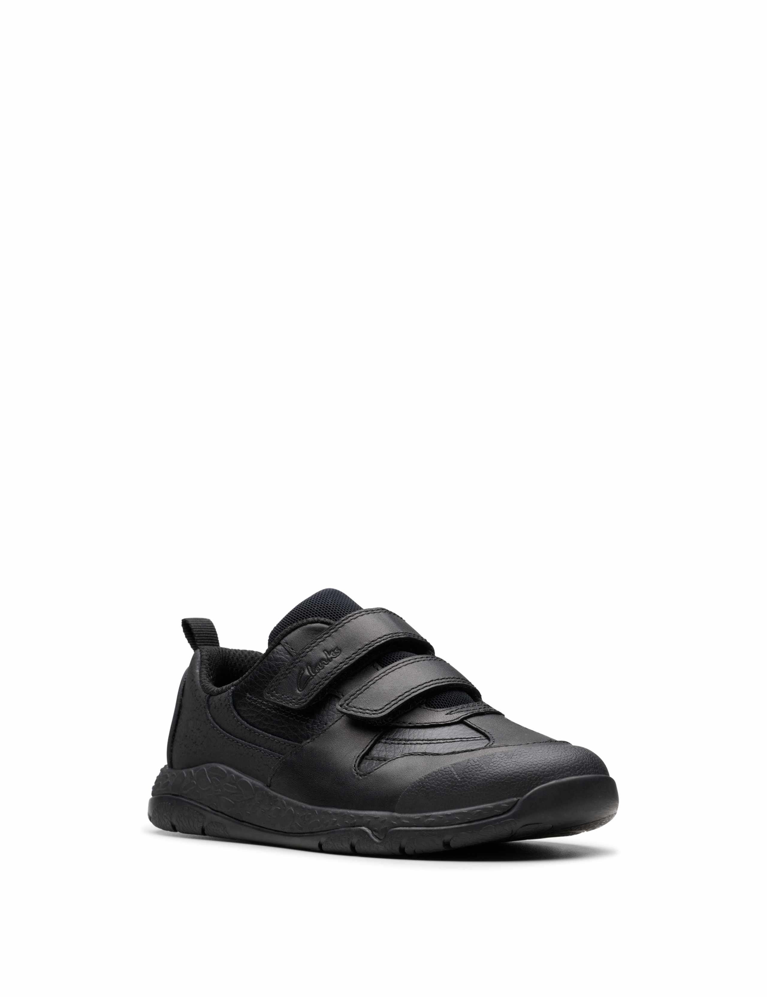Kids' Leather Riptape Trainers (7 Small - 2.5 Large) 7 of 7
