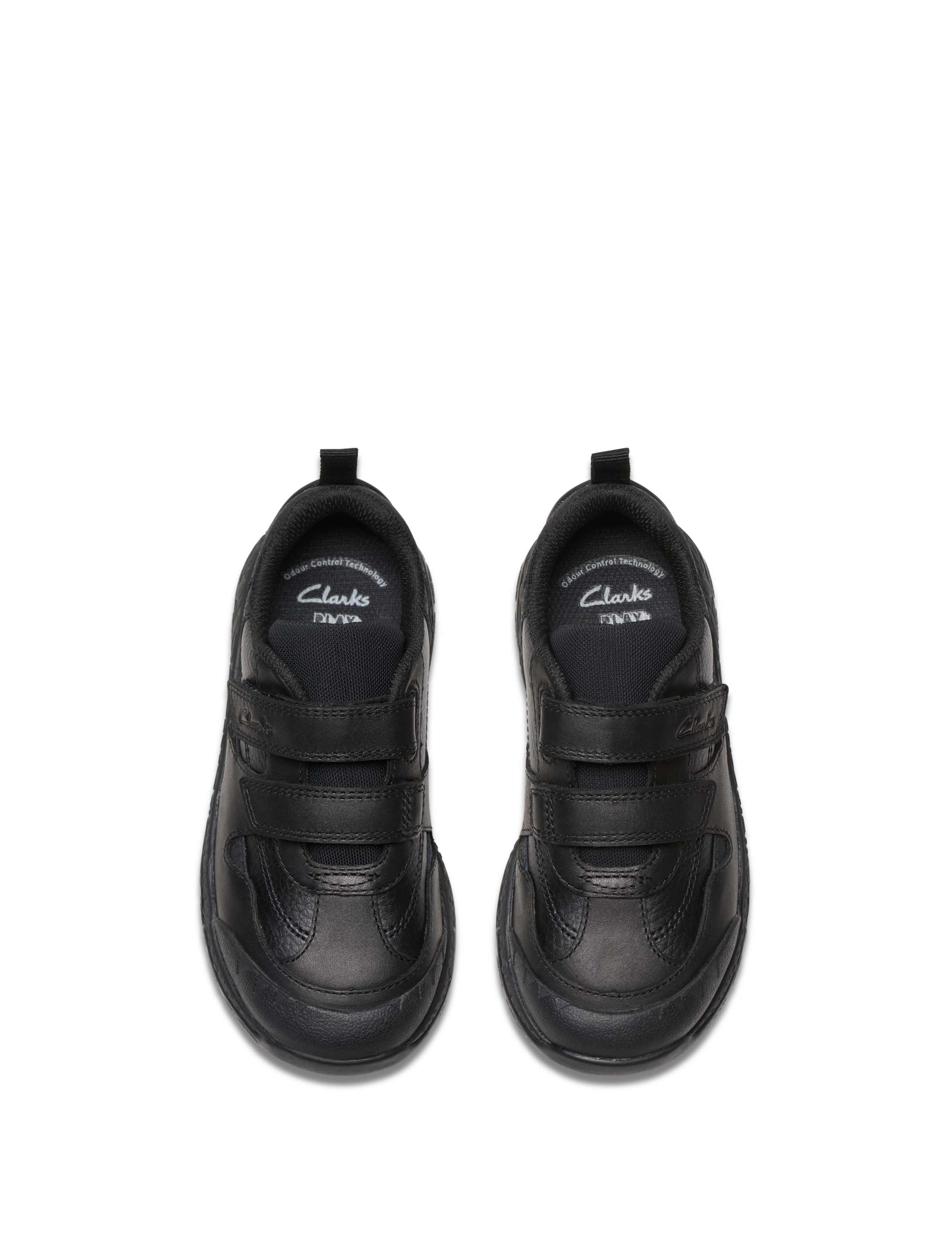 Kids' Leather Riptape Trainers (7 Small - 2.5 Large) 2 of 7