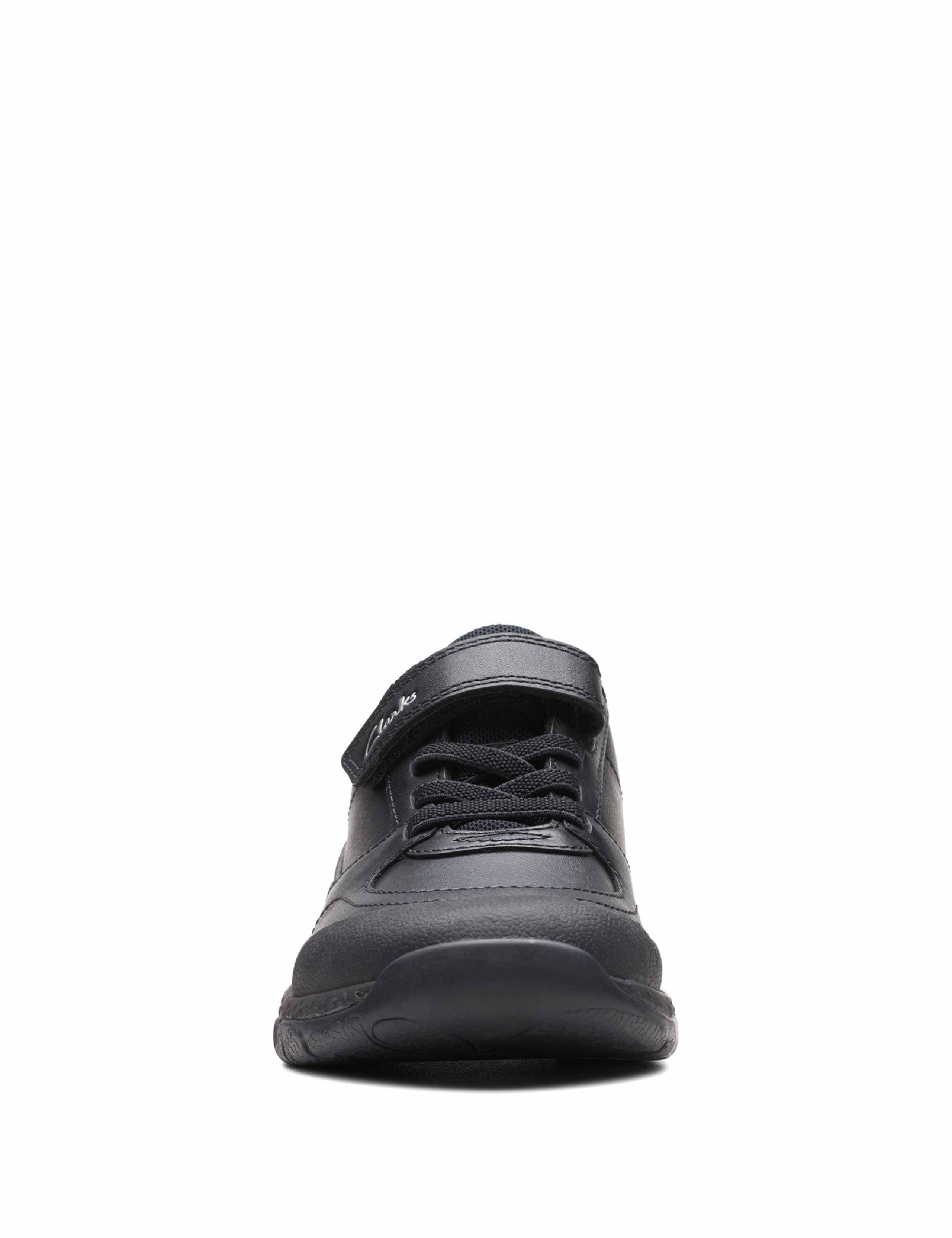 Kids' Leather Riptape Trainers (7 Small - 2.5 Large) 3 of 8