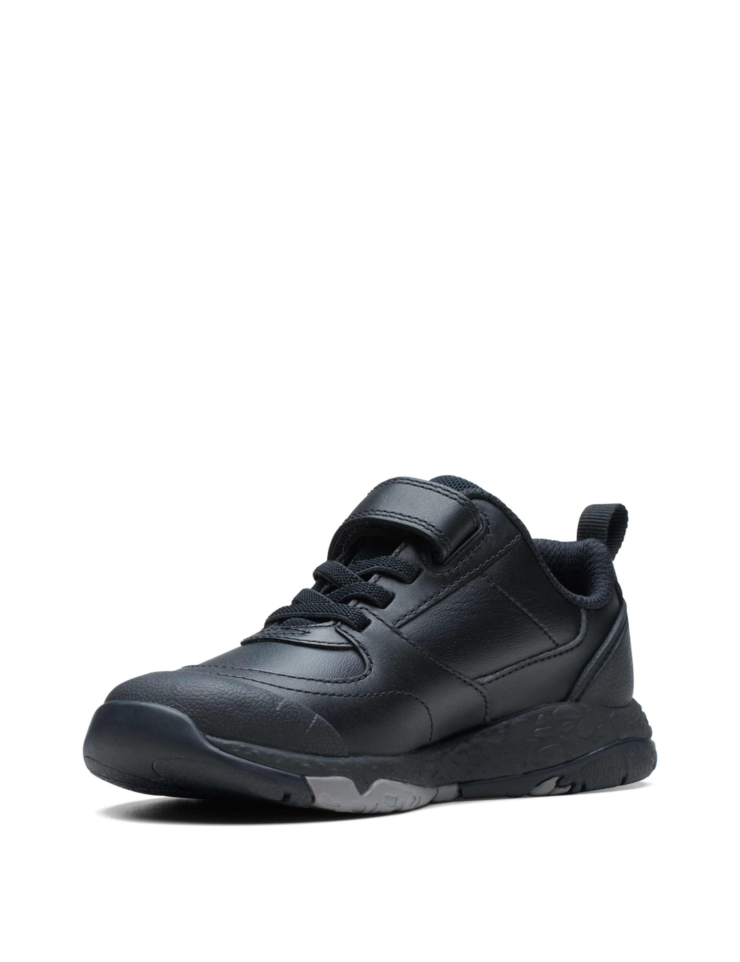 Kids' Leather Riptape Trainers (7 Small - 2.5 Large) 4 of 8