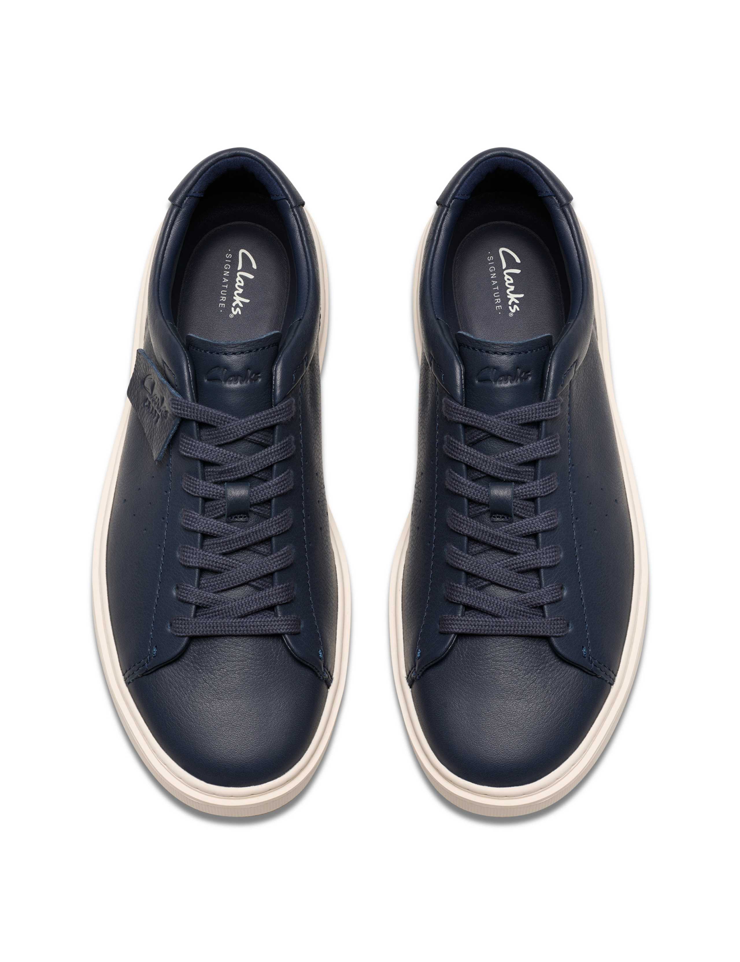 Leather Lace Up Trainers 7 of 7