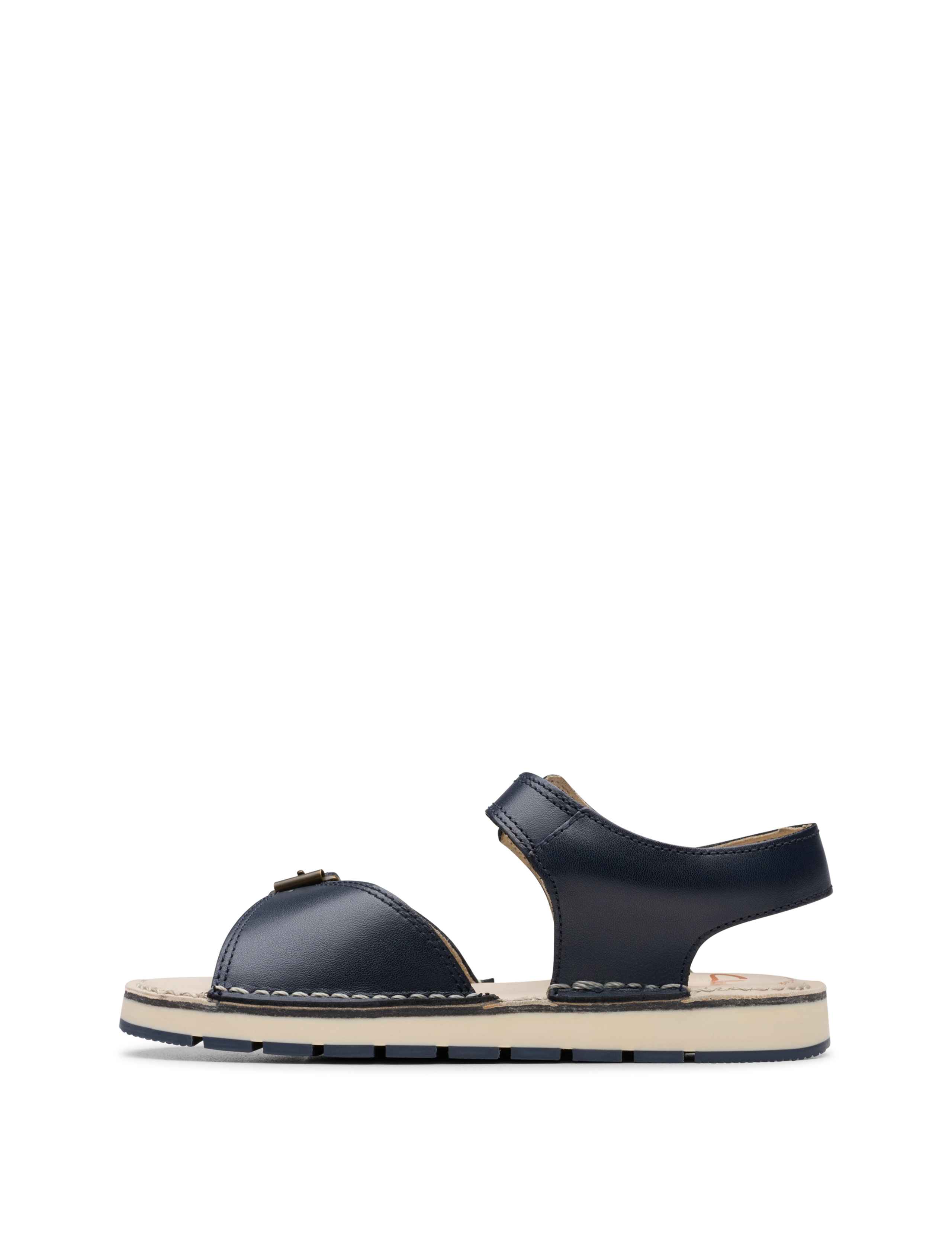 Leather Flat Sandals 7 of 7