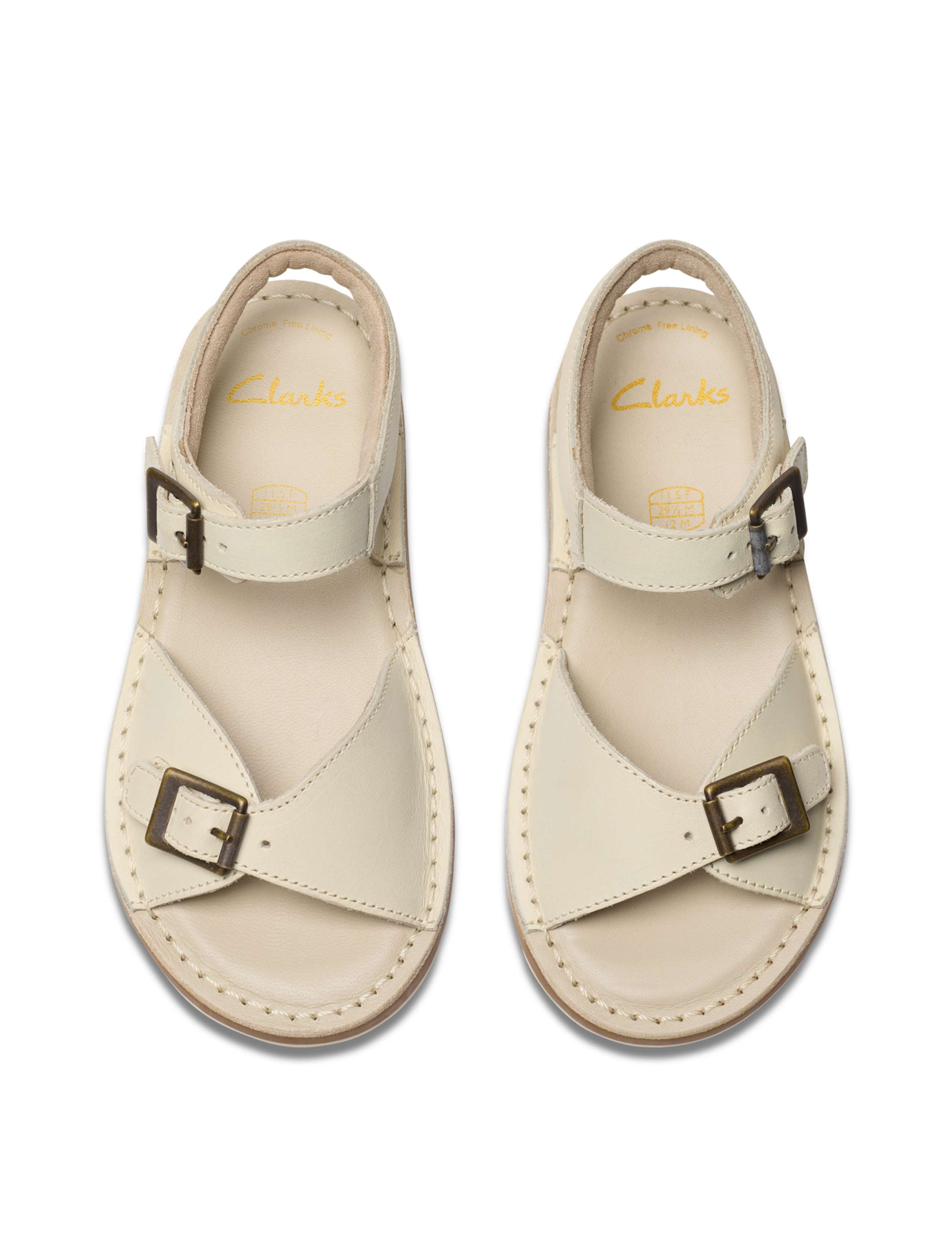 Leather Flat Sandals 6 of 7