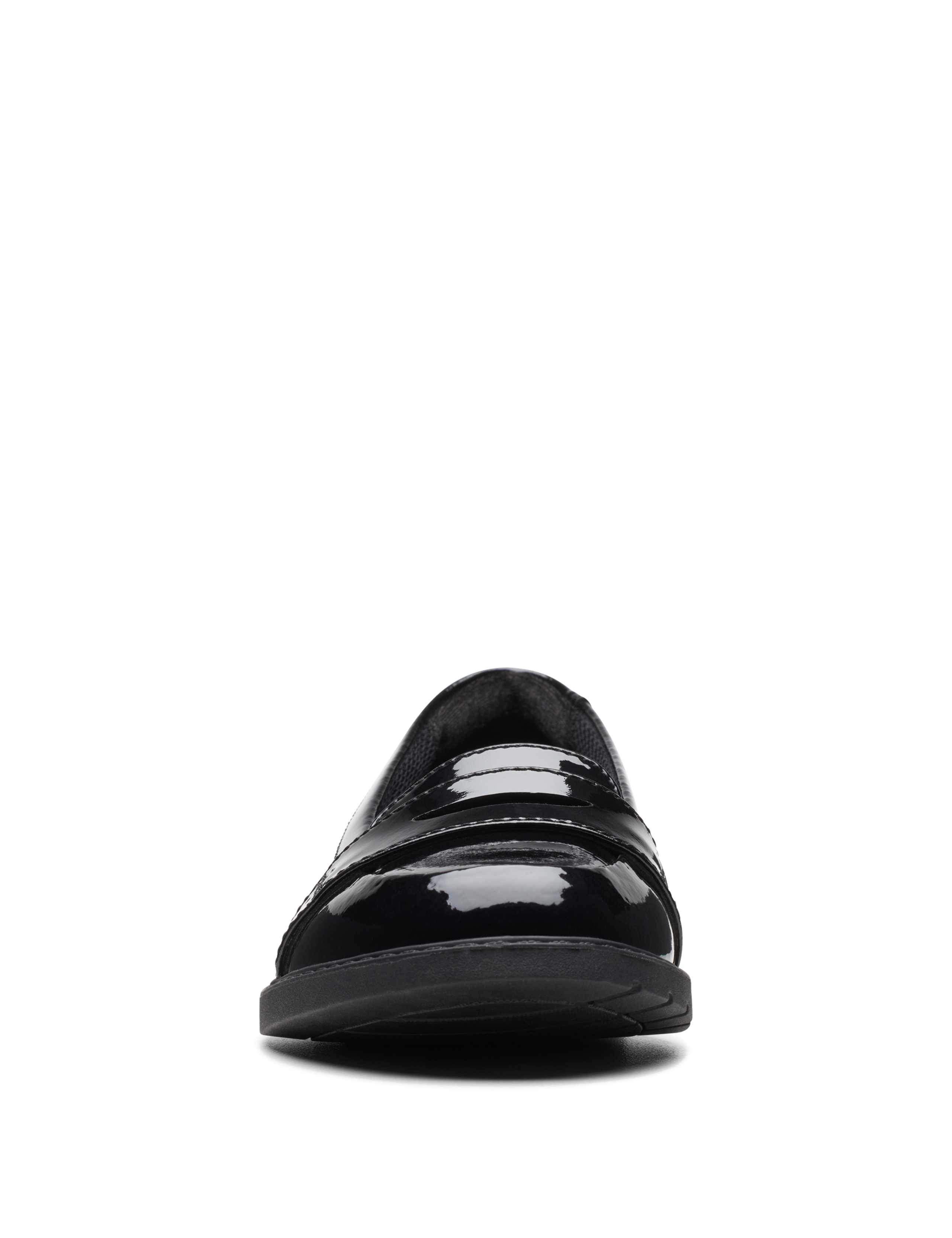 Kids' Patent Leather Slip-On Loafers (13 Small - 2½ Large) 4 of 8