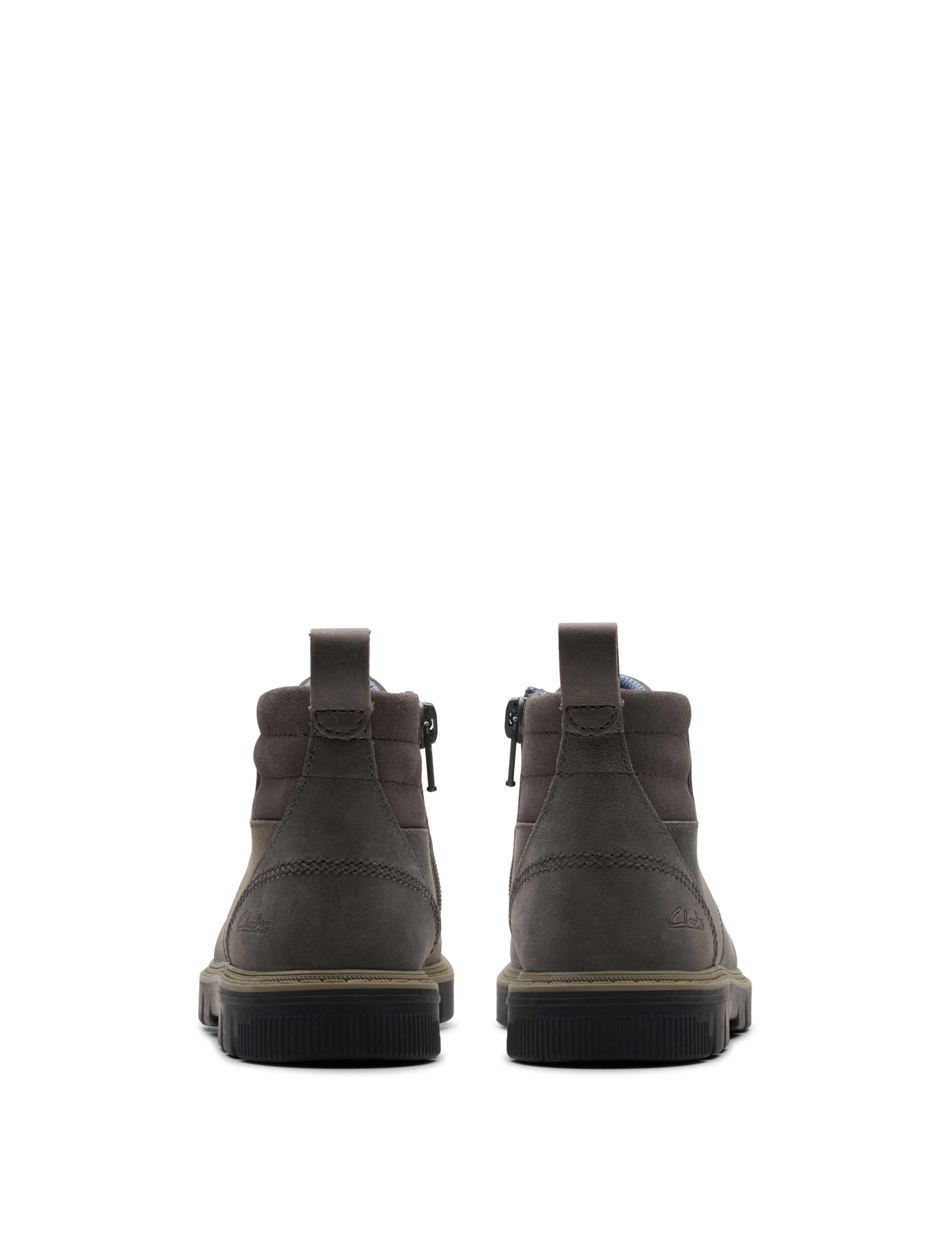 Kids' Leather Ankle Boots (10 Small - 7 Large) 3 of 6