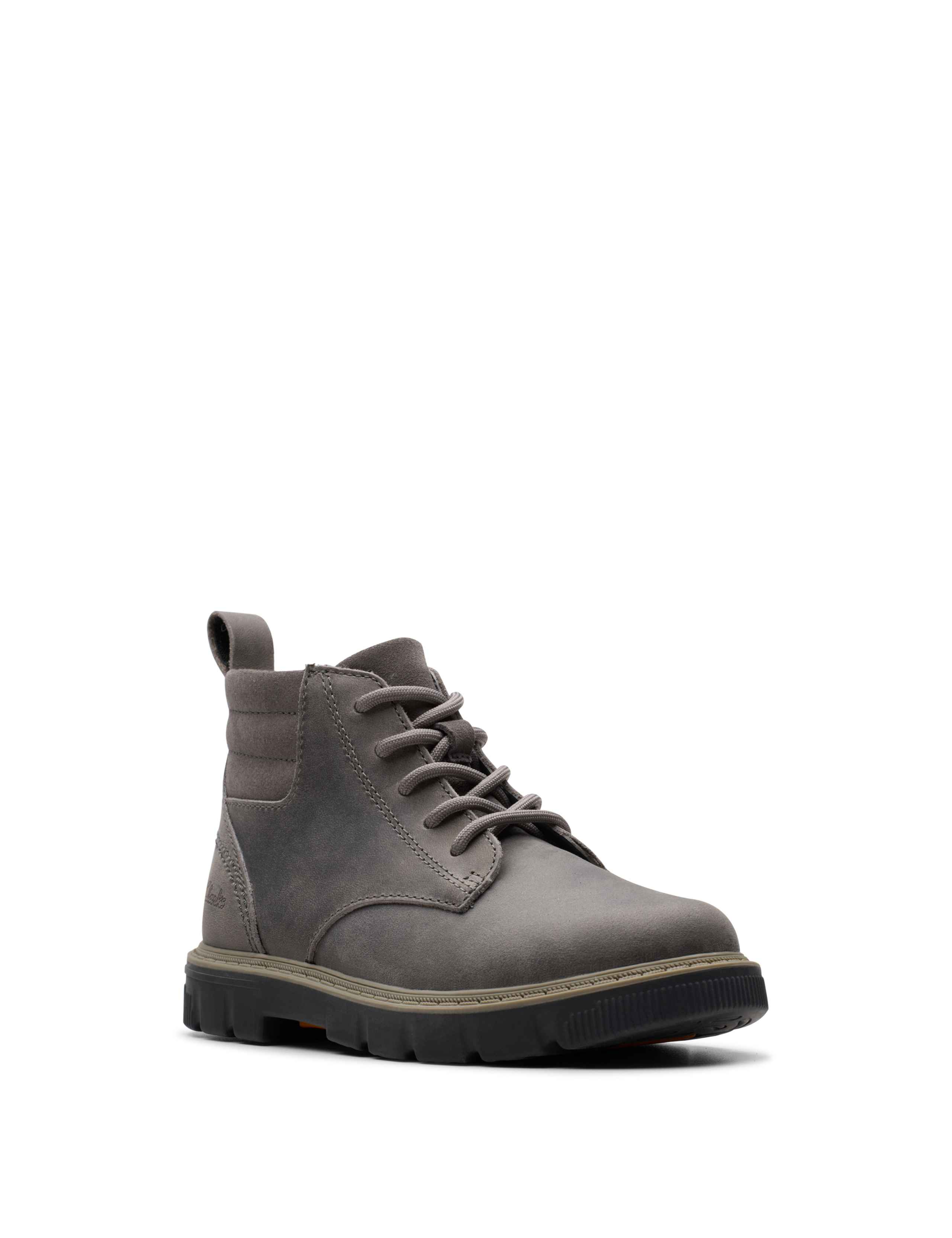 Kids' Leather Ankle Boots (10 Small - 7 Large) 6 of 6
