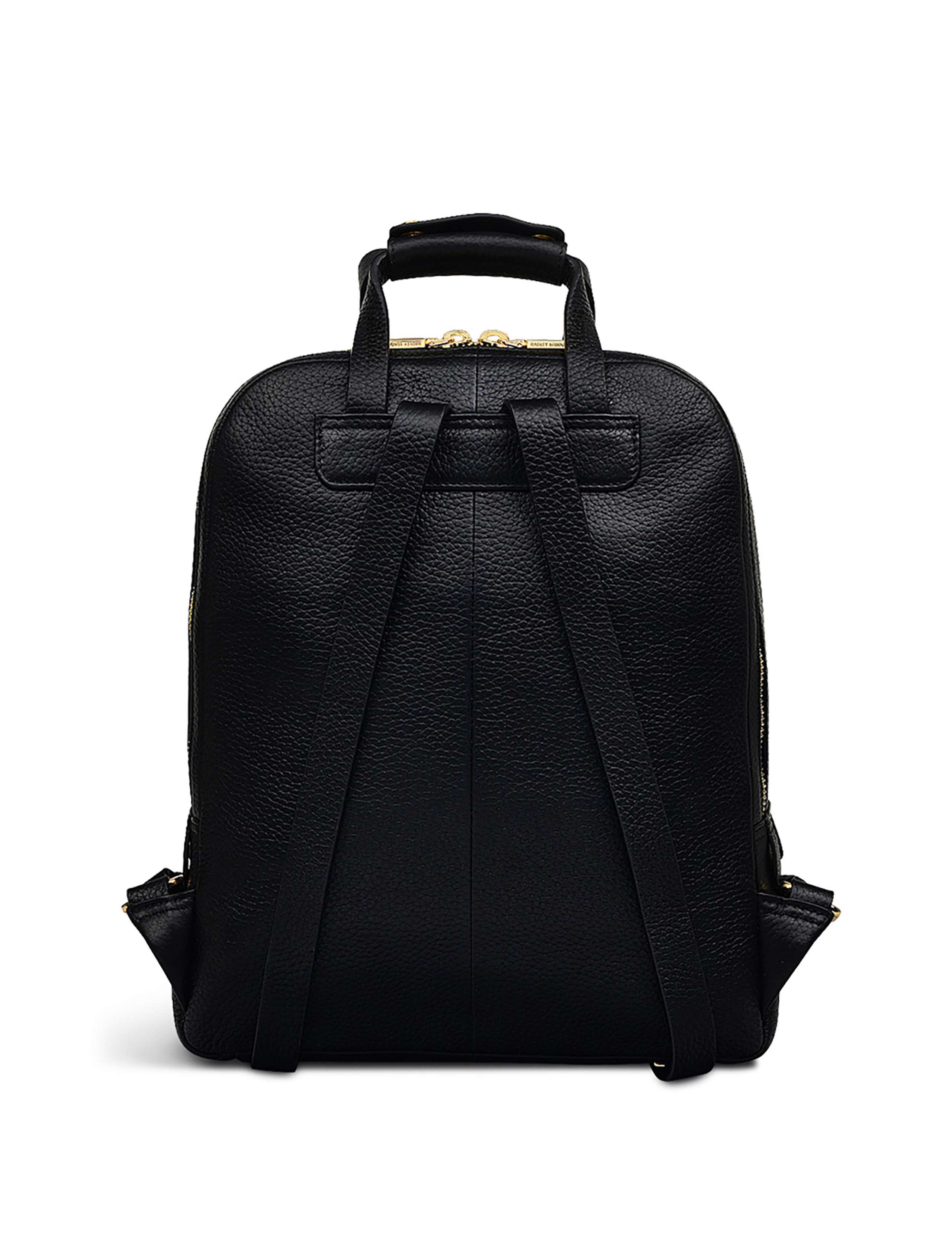 Dukes Place Icon Leather Zip Backpack 2 of 4