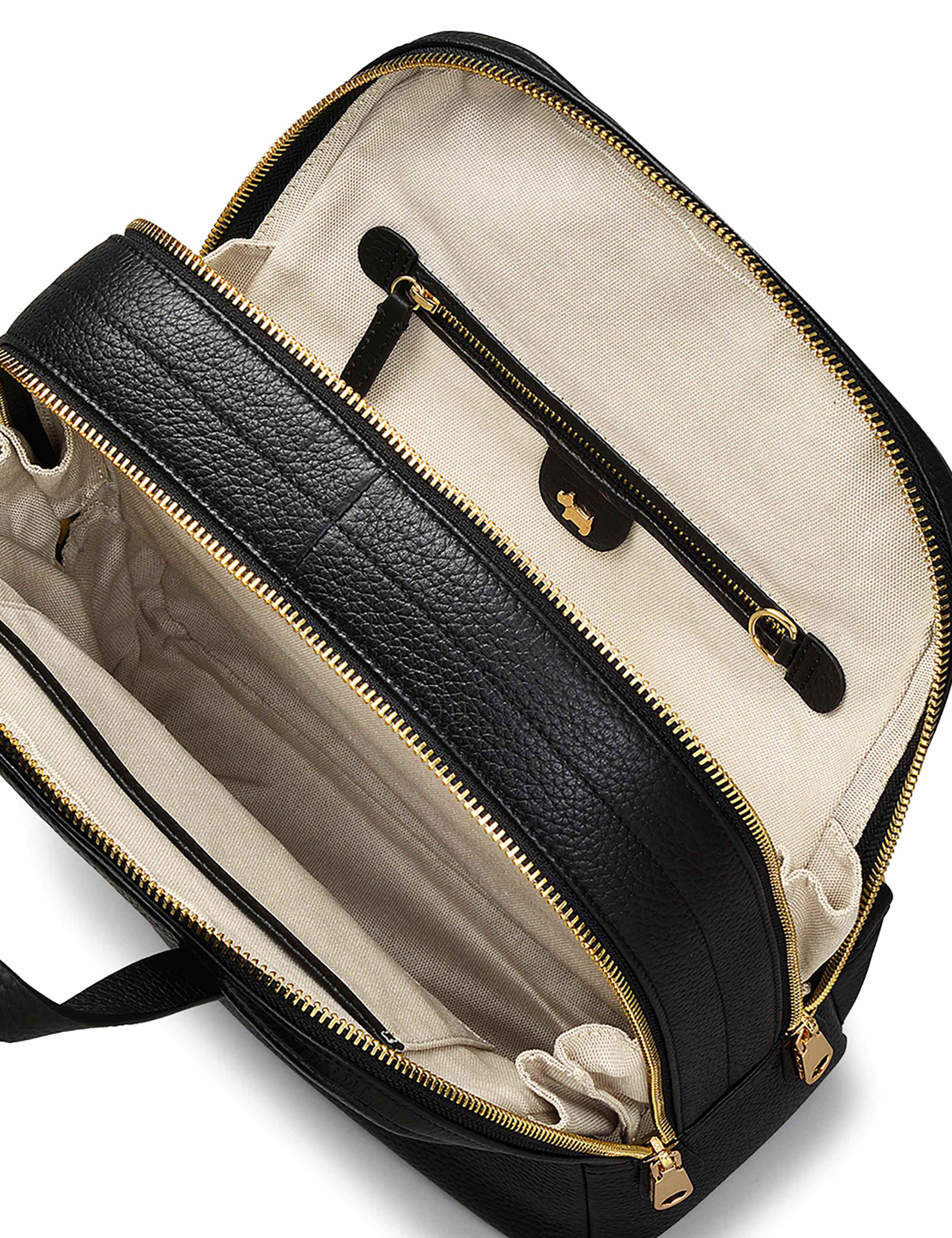 Dukes Place Icon Leather Zip Backpack 3 of 4