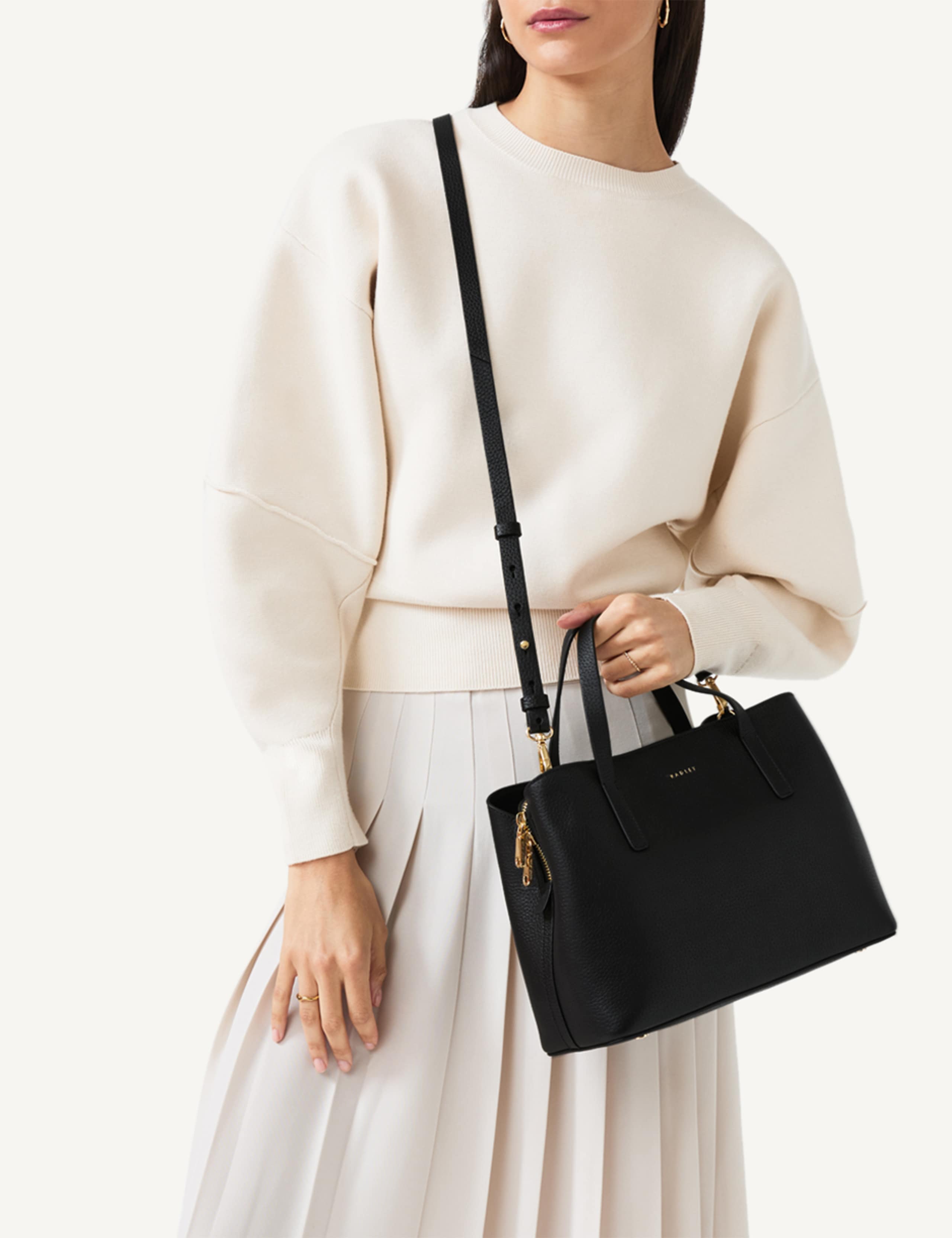 Dukes Place Icon Leather Grab Bag 2 of 4