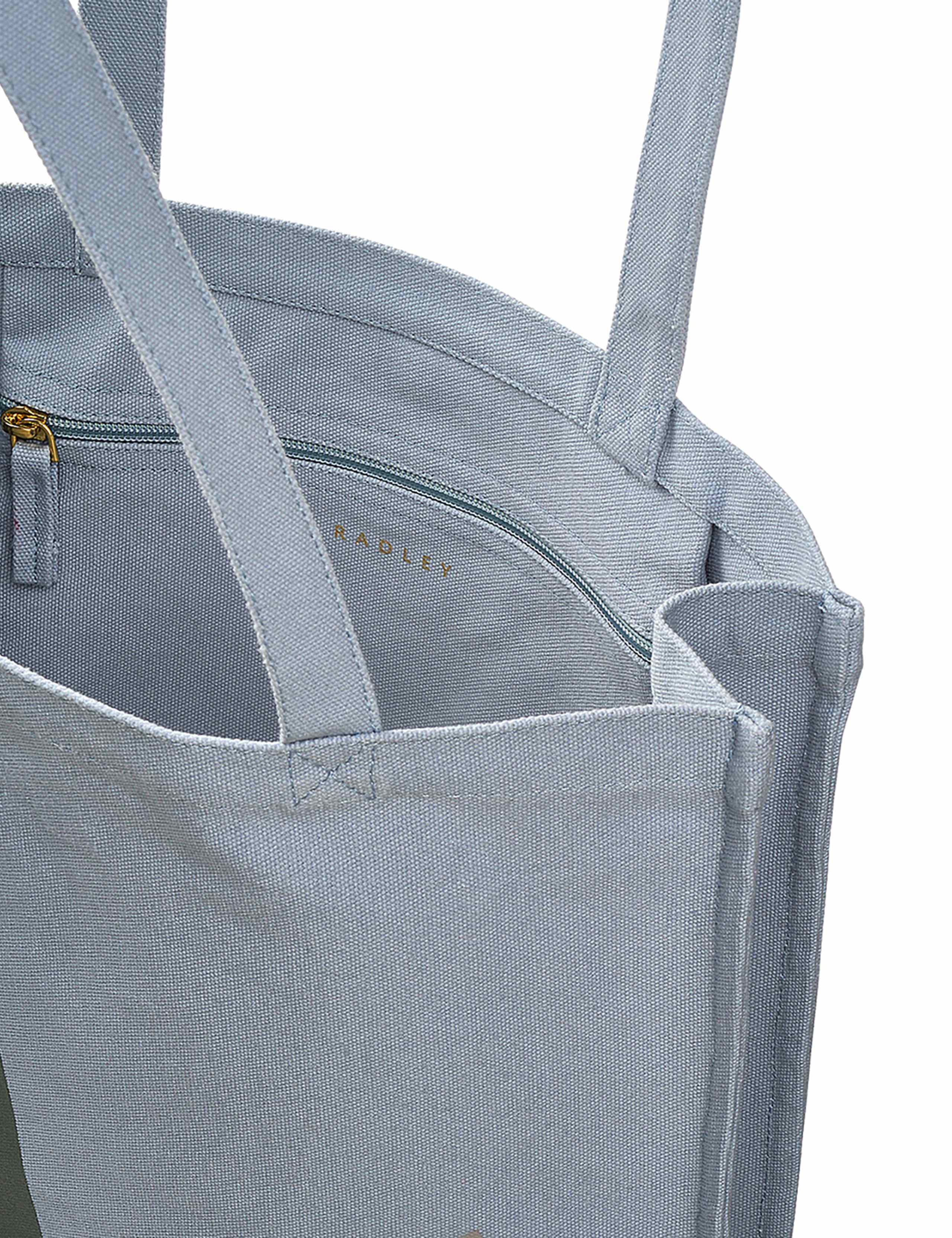 Canvas Floral Tote Bag 3 of 4