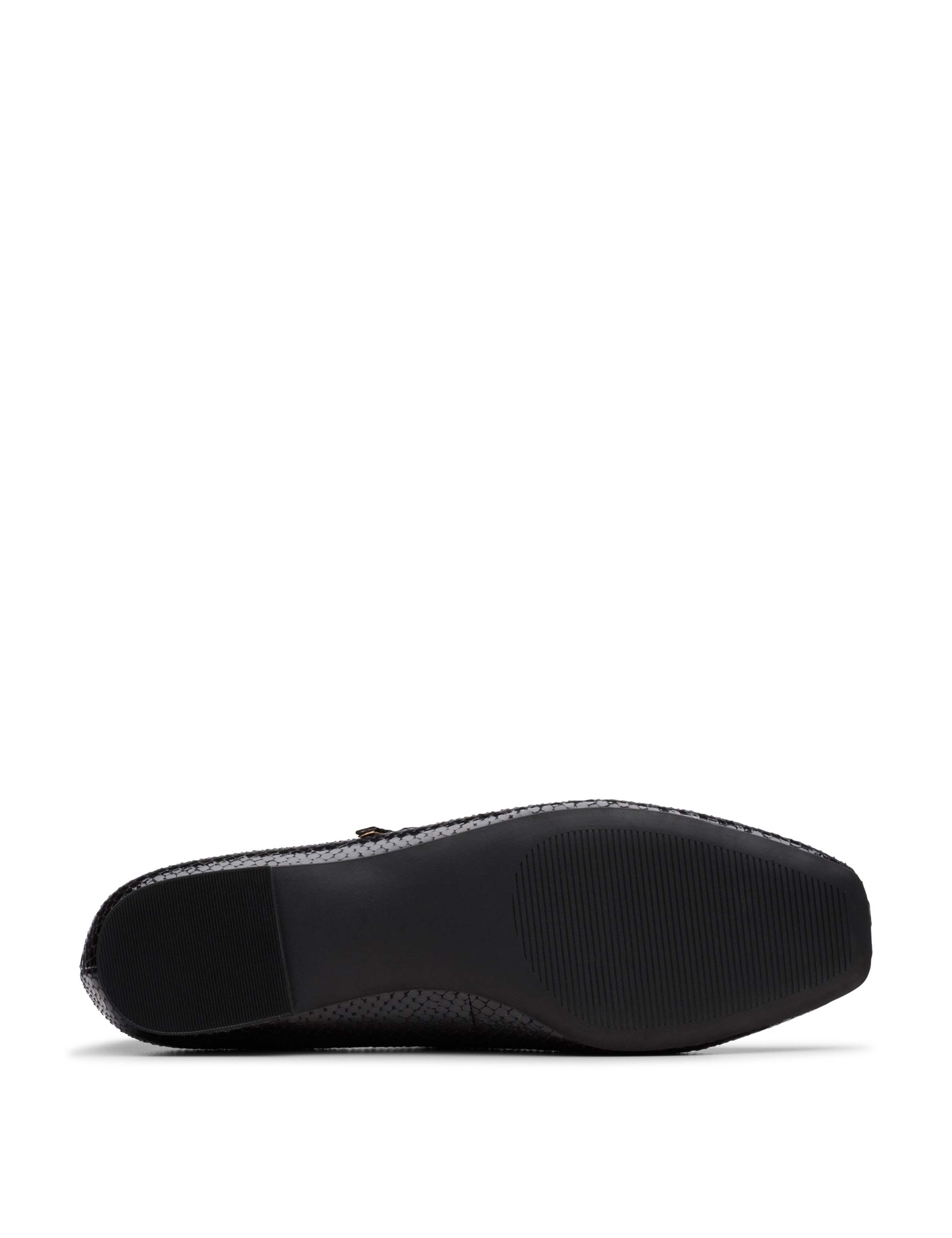 Patent Croc Buckle Mary Jane Ballet Pumps 4 of 7