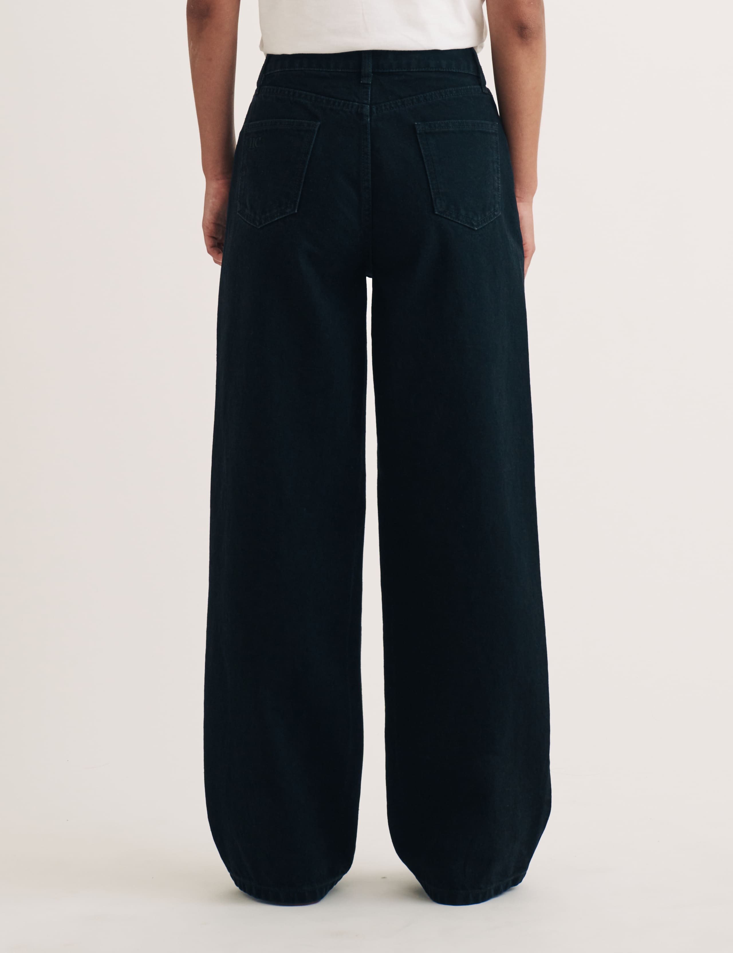 High Waisted Wide Leg Jeans 4 of 5