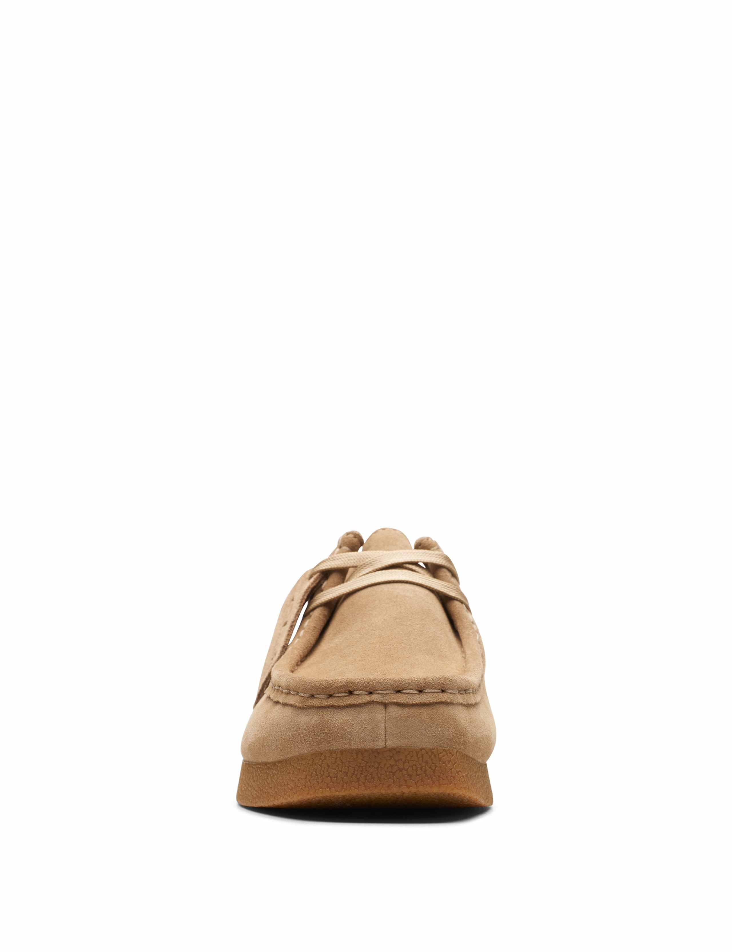 Wallabee Suede Flatform Shoes 3 of 7
