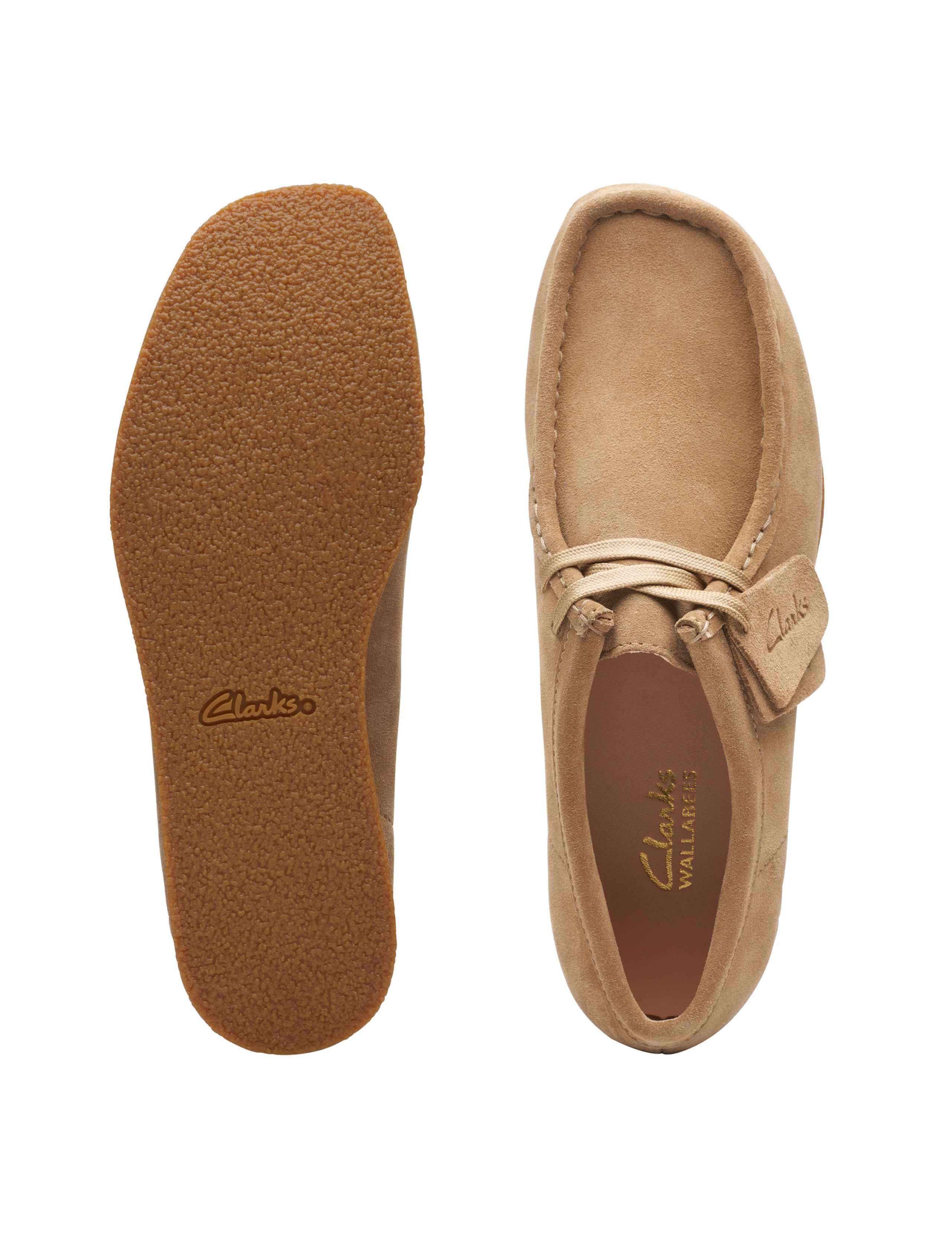 Wallabee Suede Flatform Shoes 7 of 7