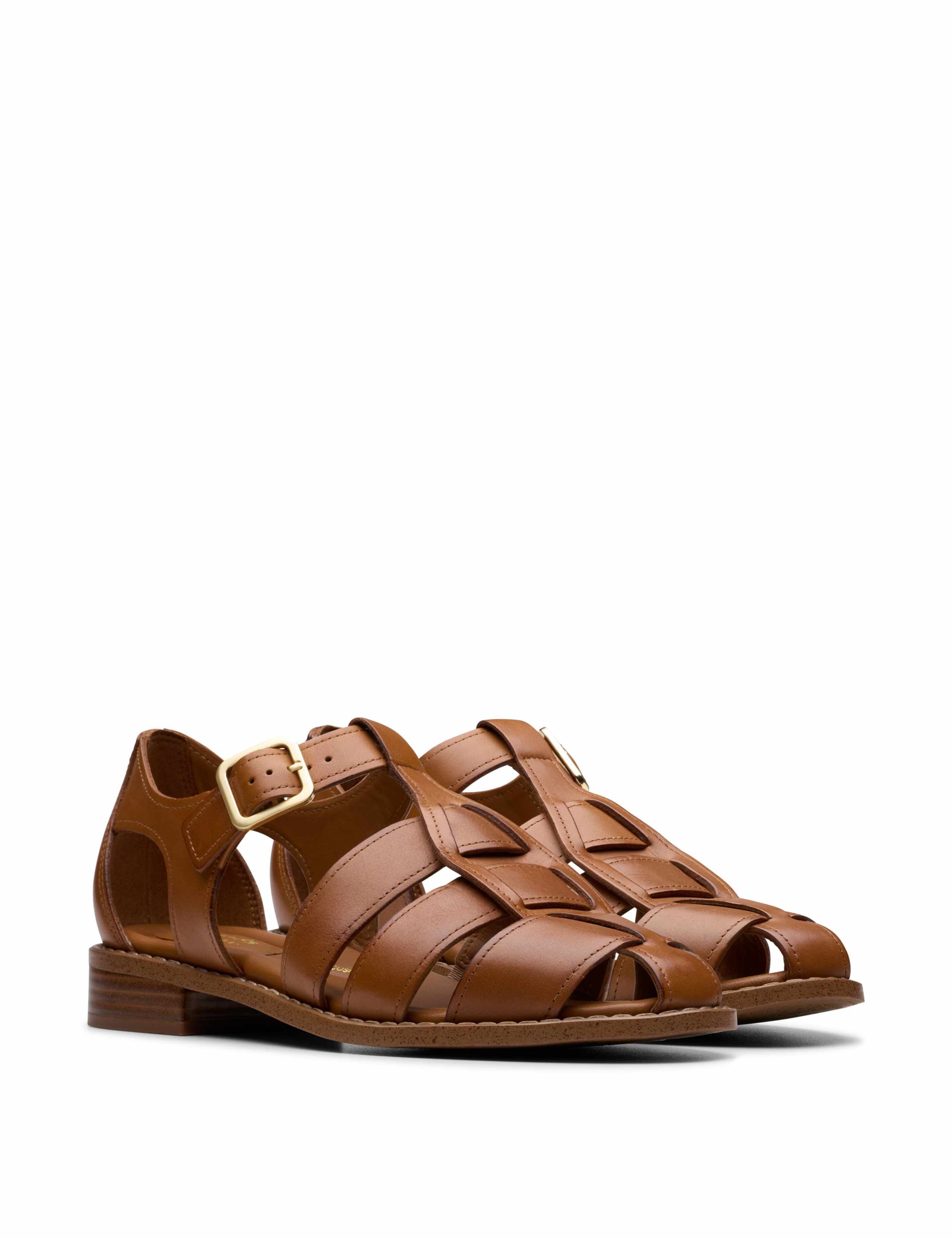 Leather Strappy Fisherman Sandals 2 of 7