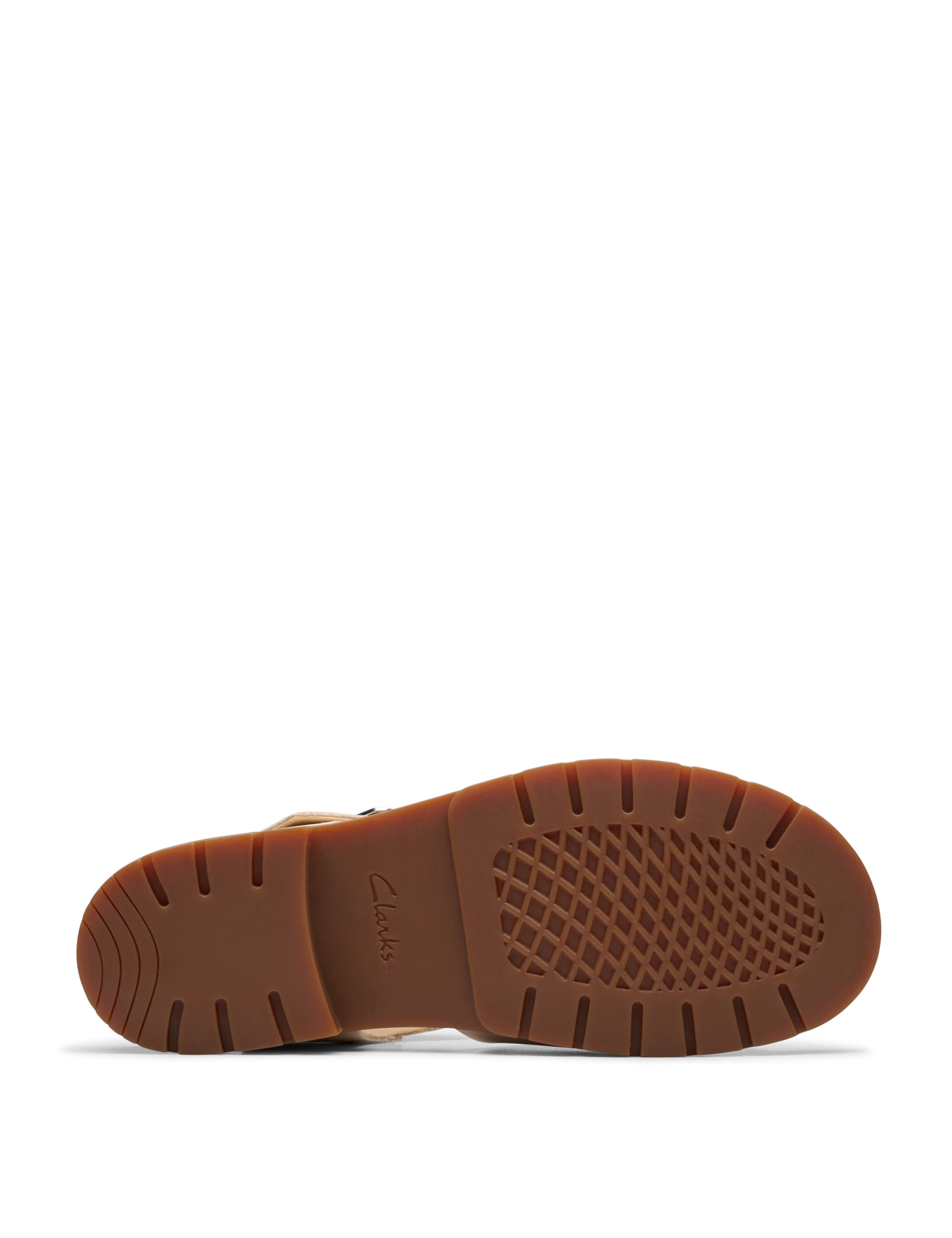 Leather Buckle Footbed Platform Sandals 5 of 7