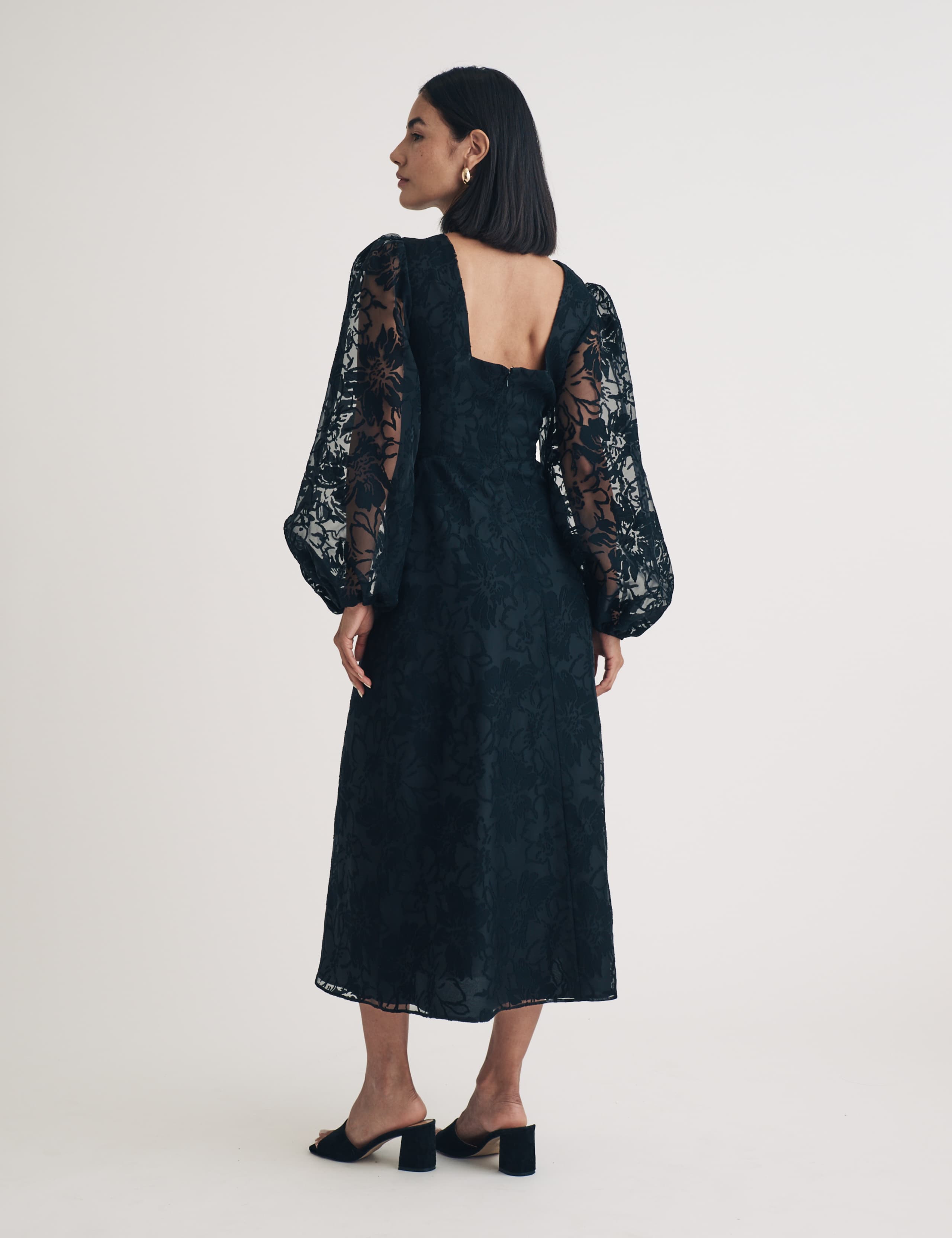 Midaxi Smock Dress 4 of 4