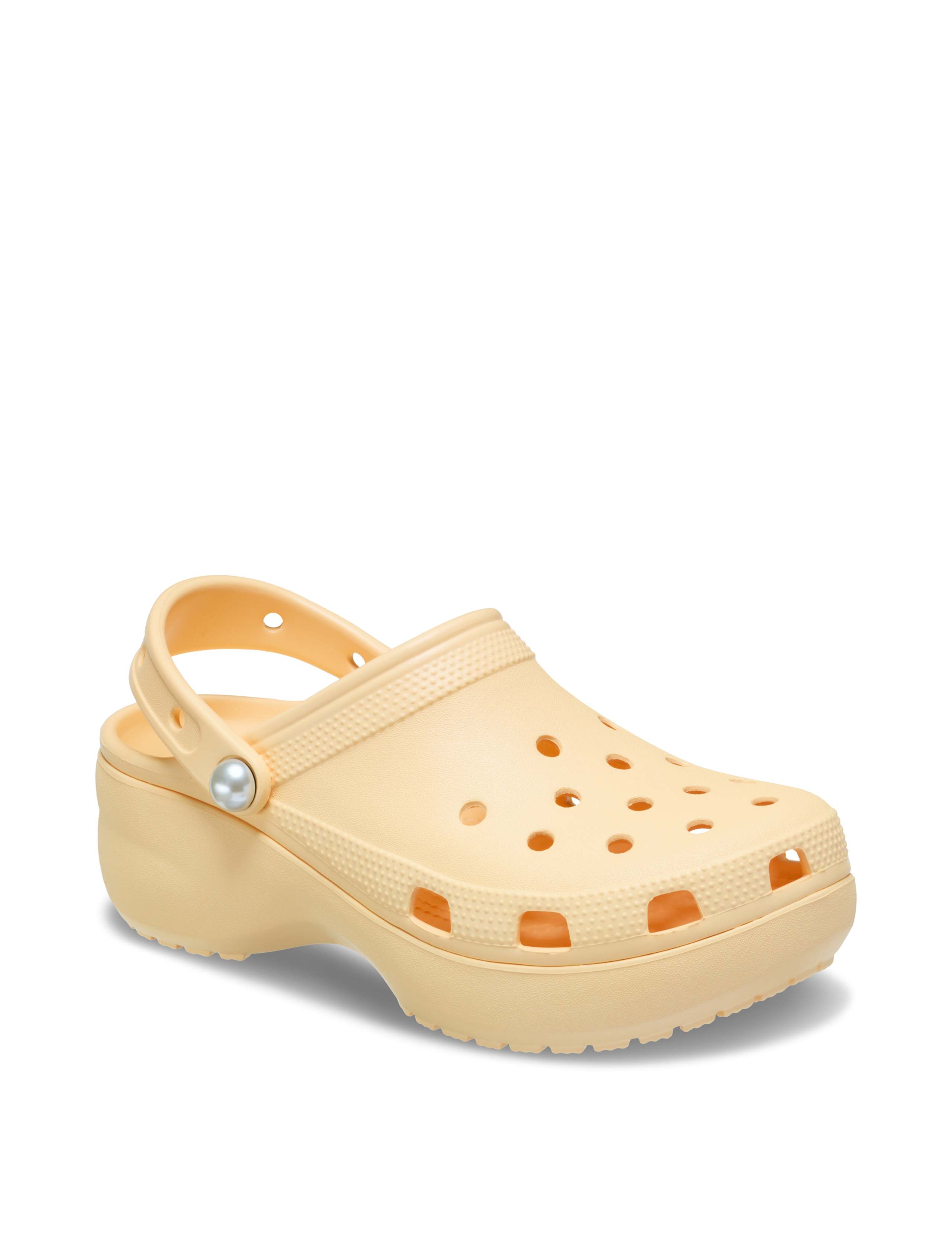 Pearl Ankle Strap Platform Clogs 2 of 6