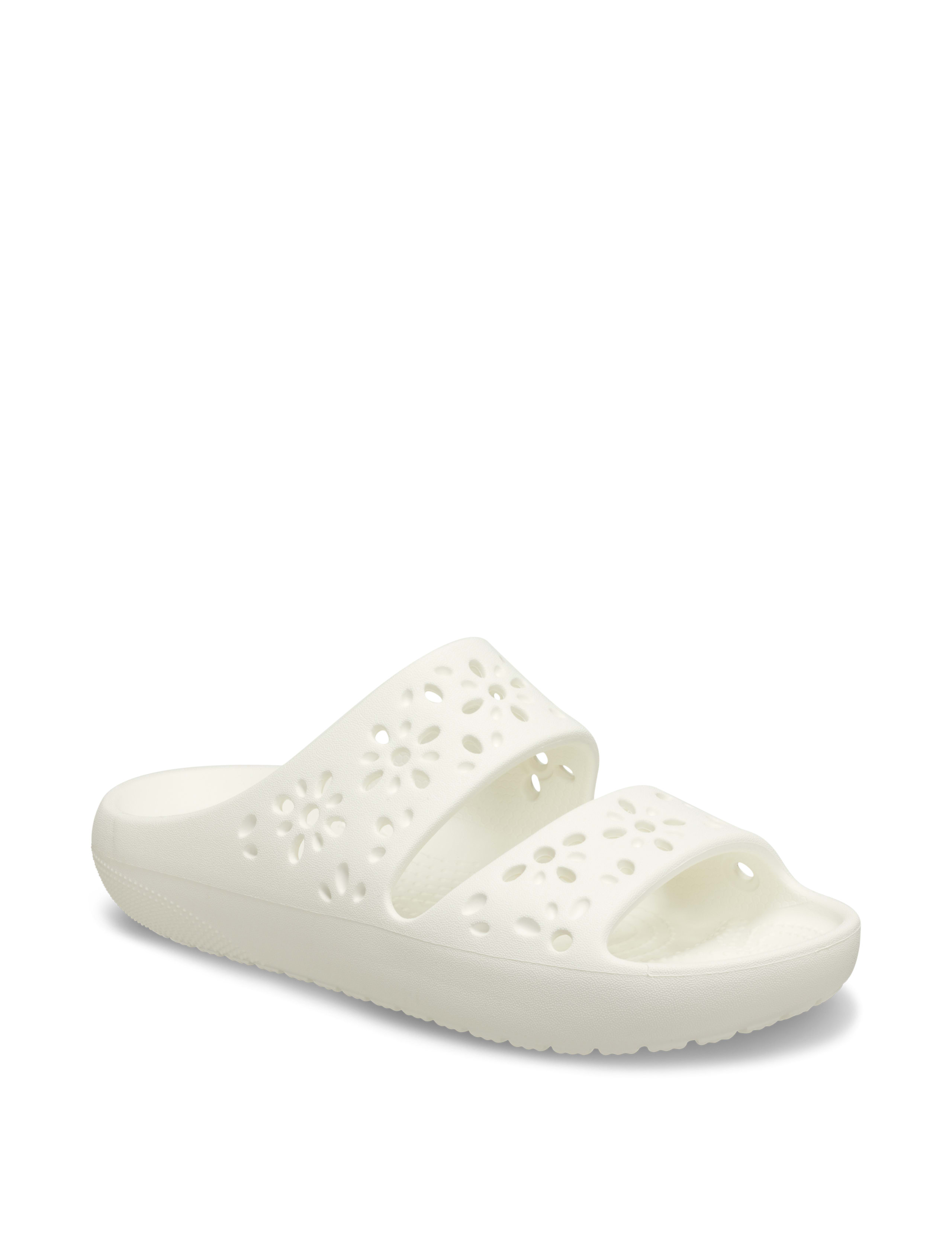 Classic Floral Cut Out Flat Sandals 5 of 6