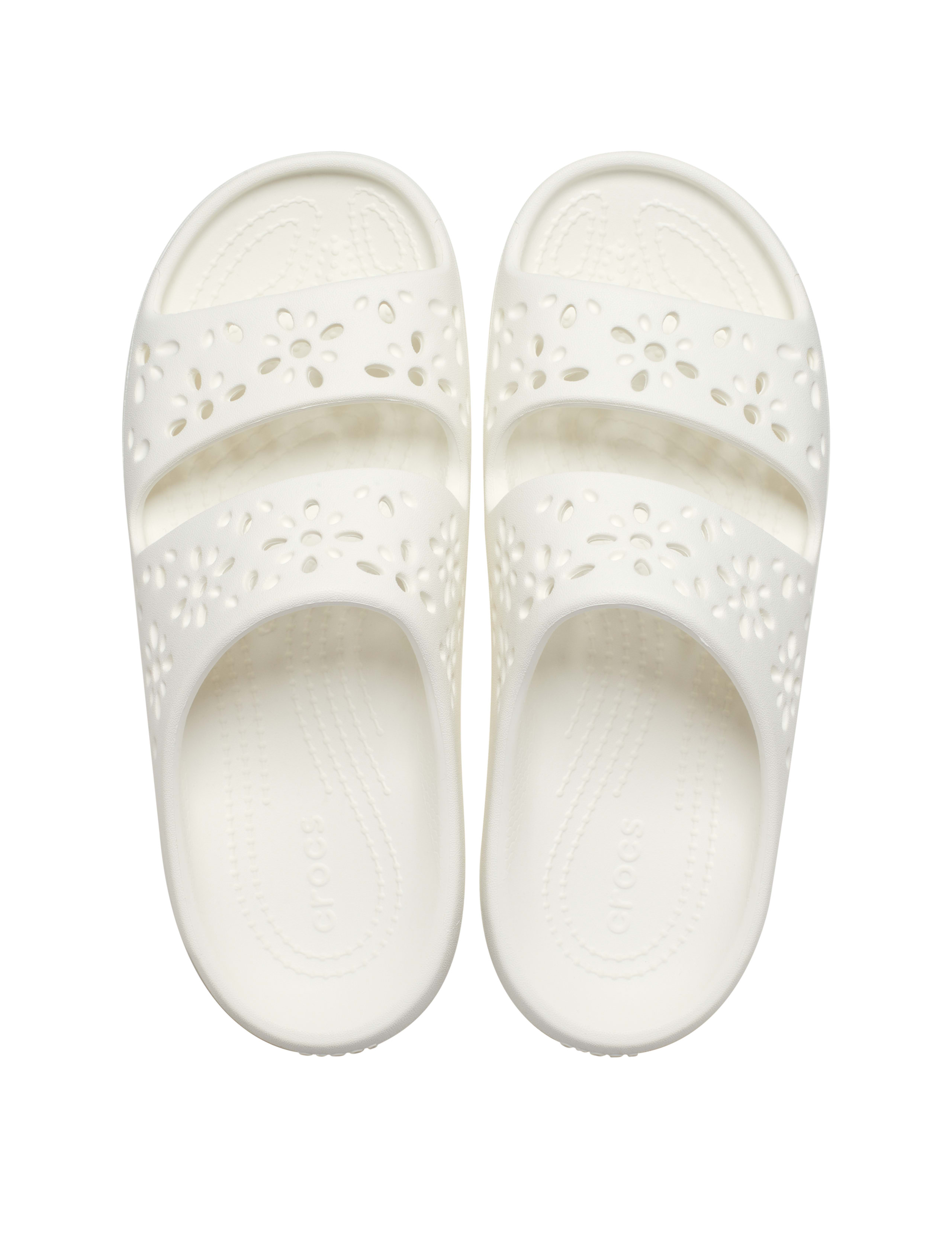 Classic Floral Cut Out Flat Sandals 2 of 6
