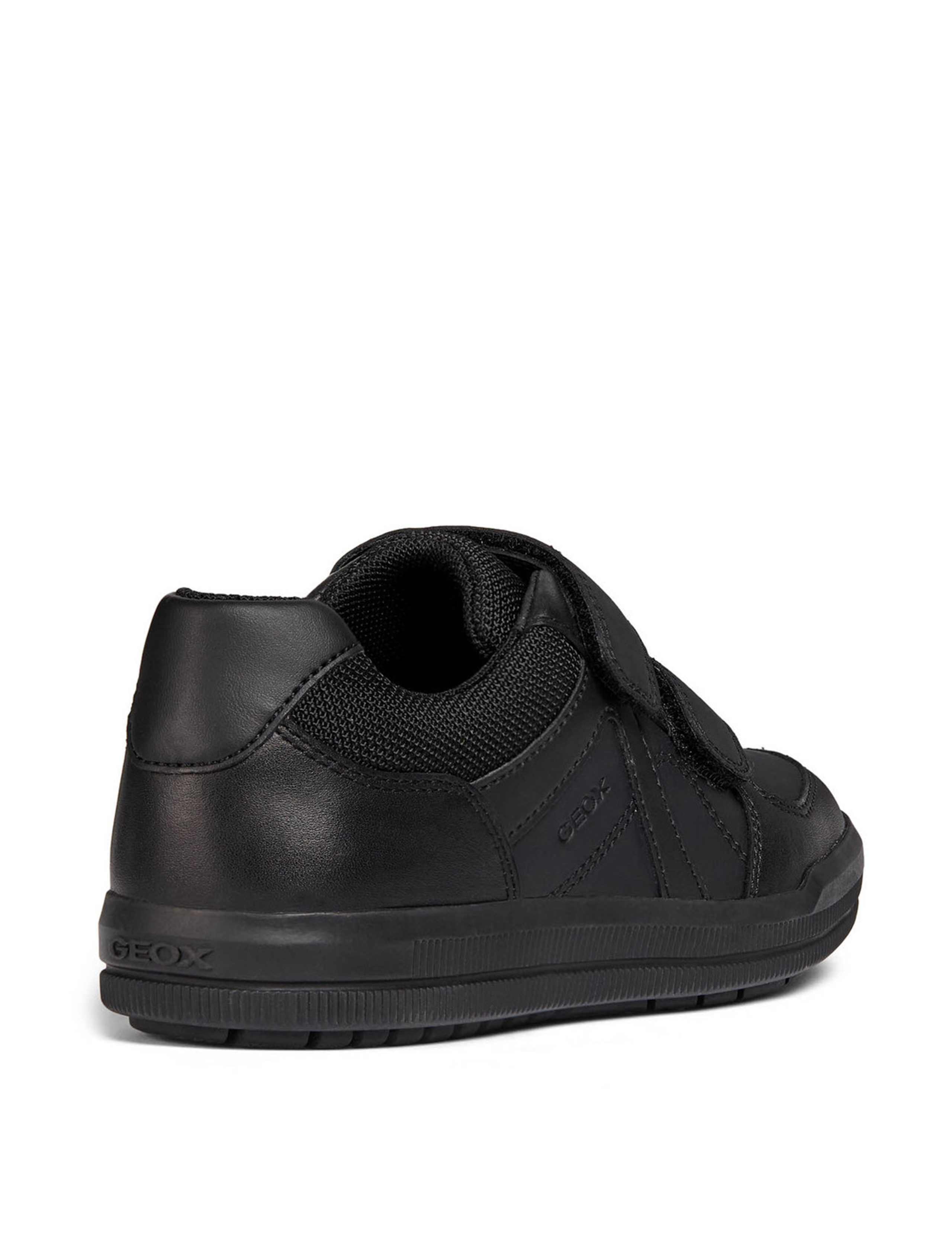 Kids' Leather Riptape School Shoes (10 Small-7 Large) 4 of 6