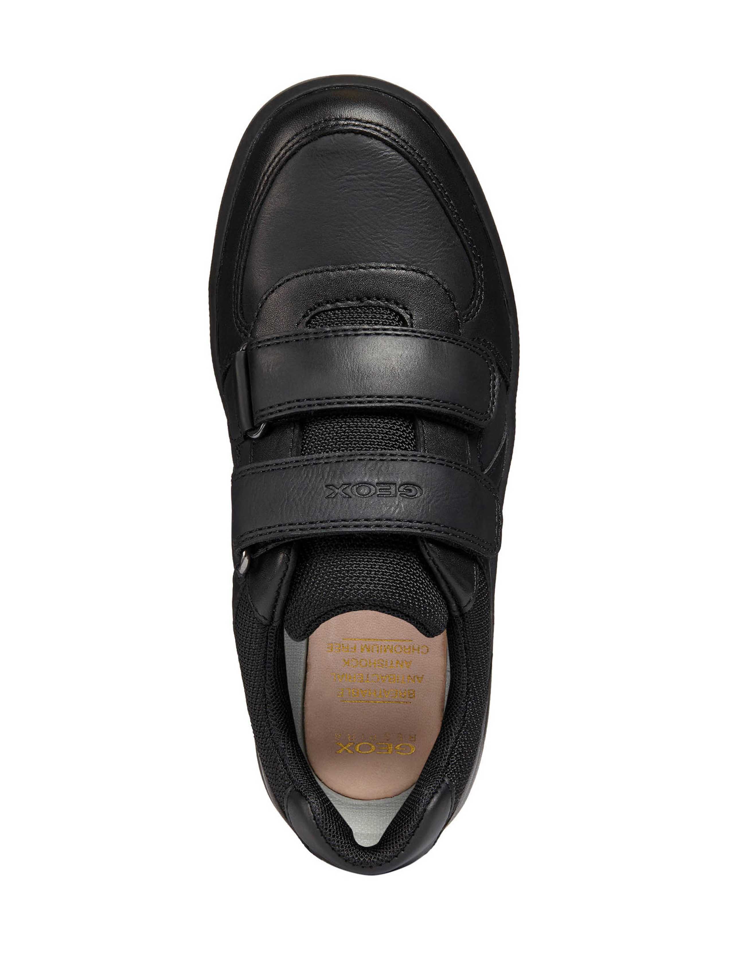 Kids' Leather Riptape School Shoes (10 Small-7 Large) 5 of 6